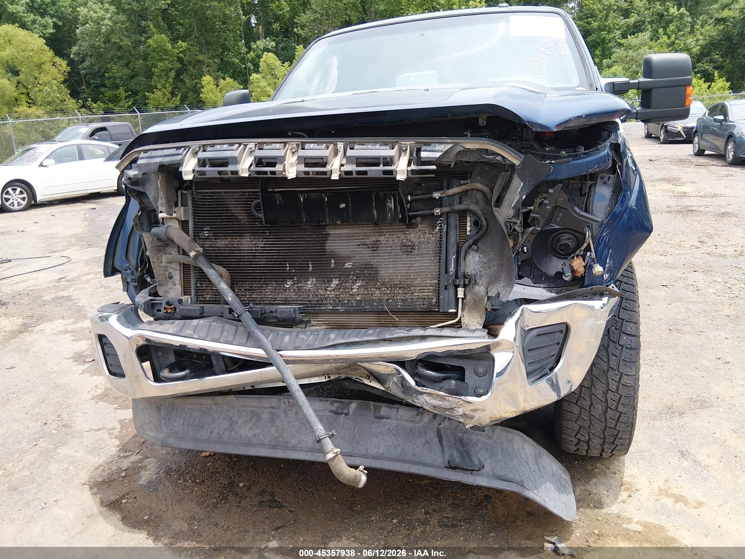2012 Ford Super Duty F-250 Srw Xlt Синий vin: 1FT7W2BT8CEB22810