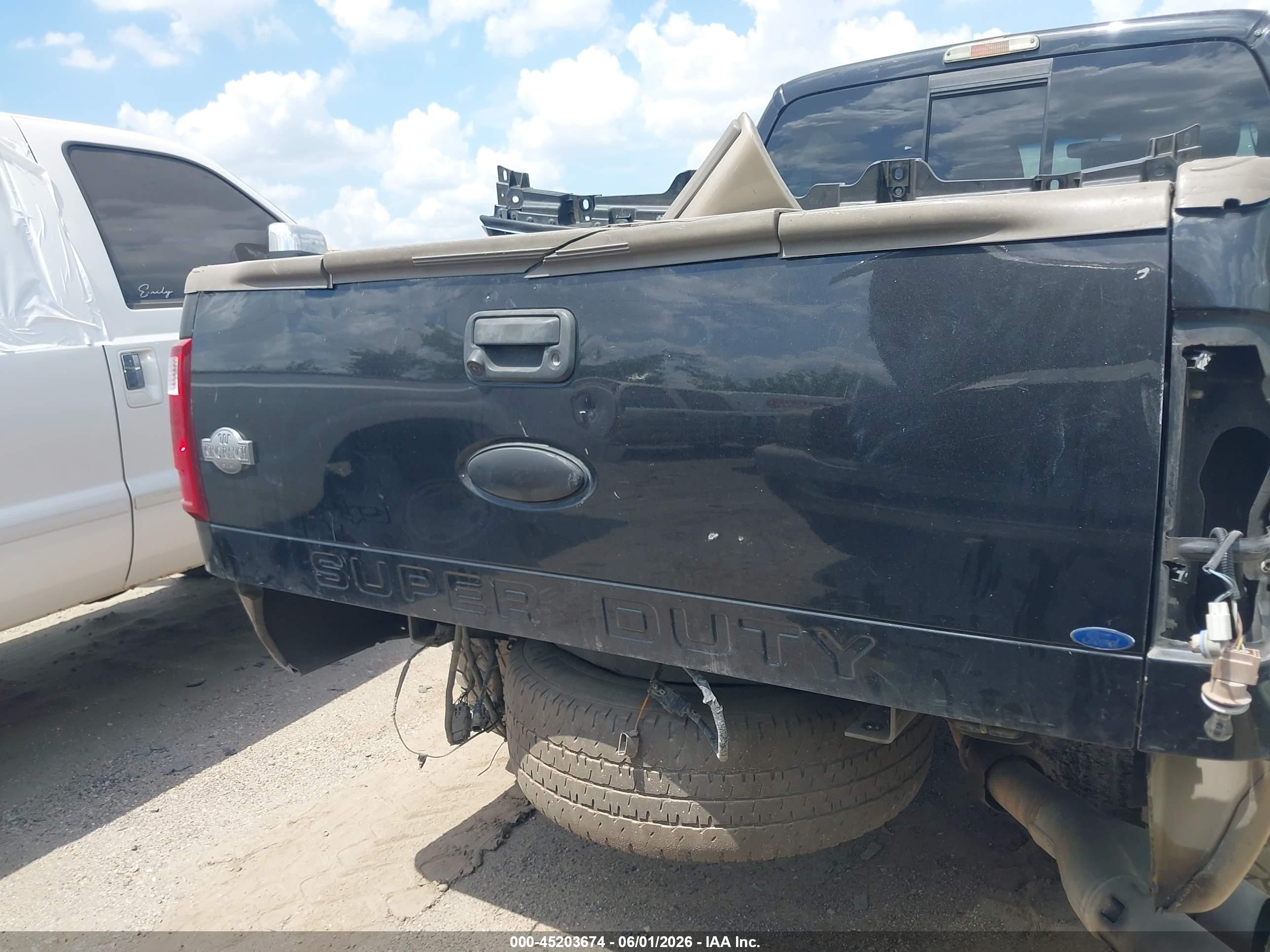 2012 Ford F-250 Lariat Black vin: 1FT7W2BT8CEB52146