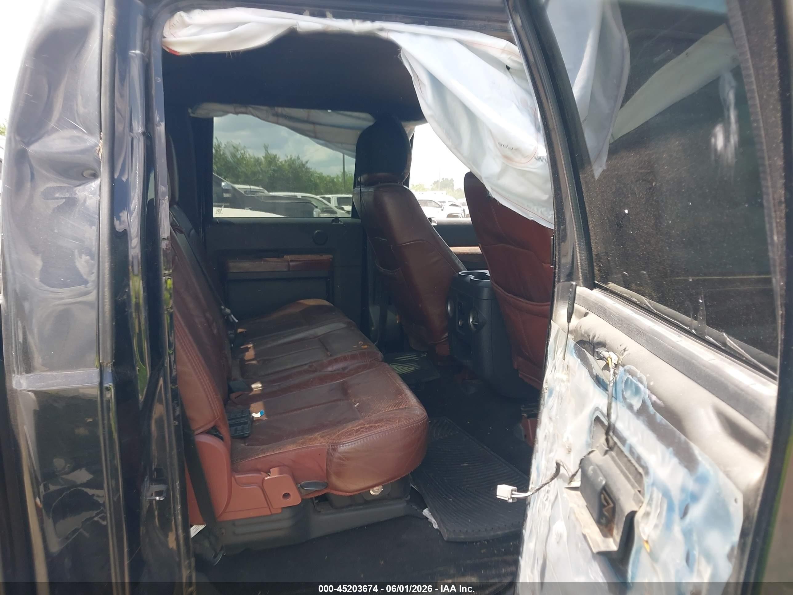 2012 Ford F-250 Lariat Black vin: 1FT7W2BT8CEB52146