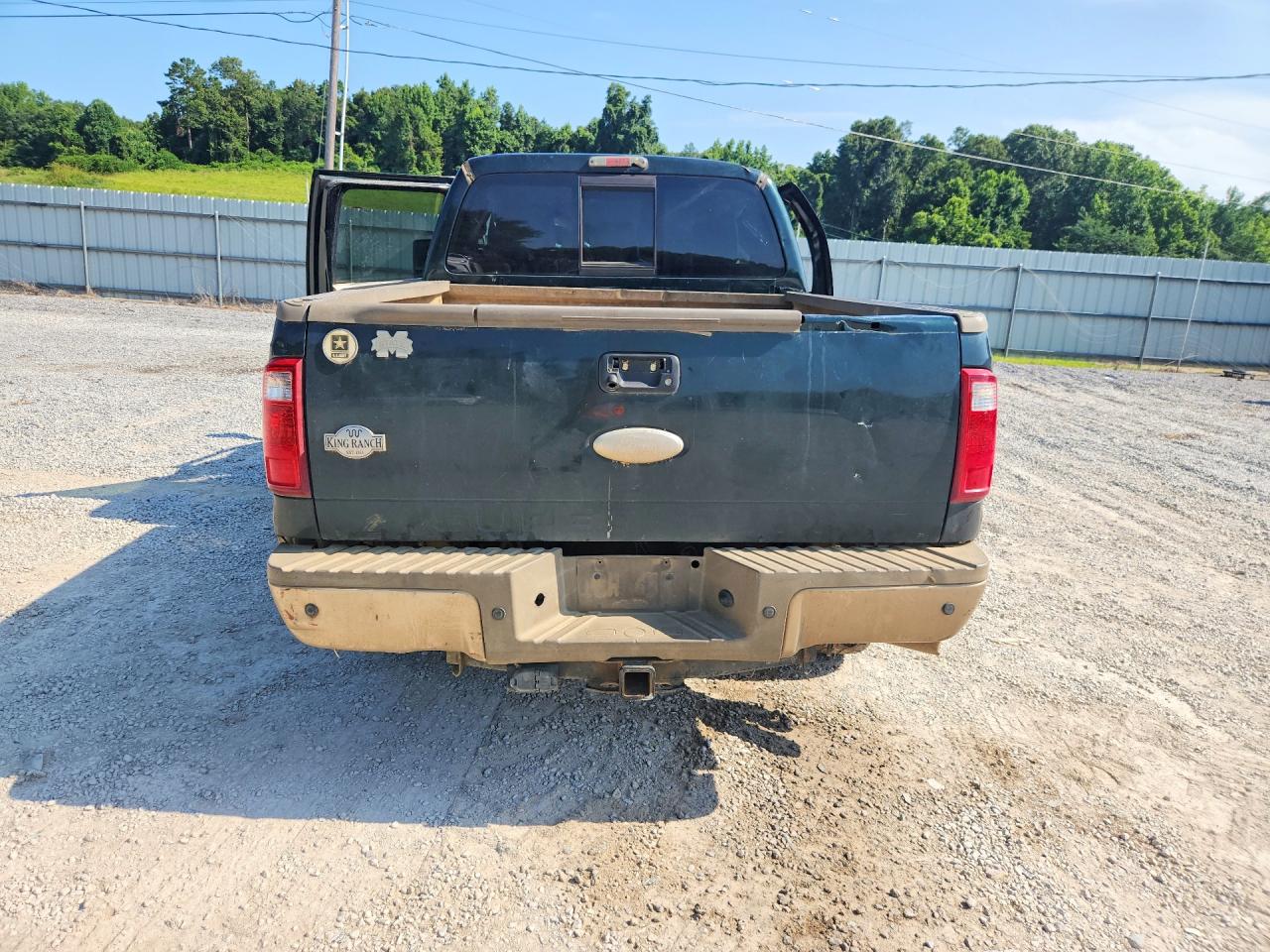 2012 Ford F250 Super Duty Green vin: 1FT7W2BT8CEC04259
