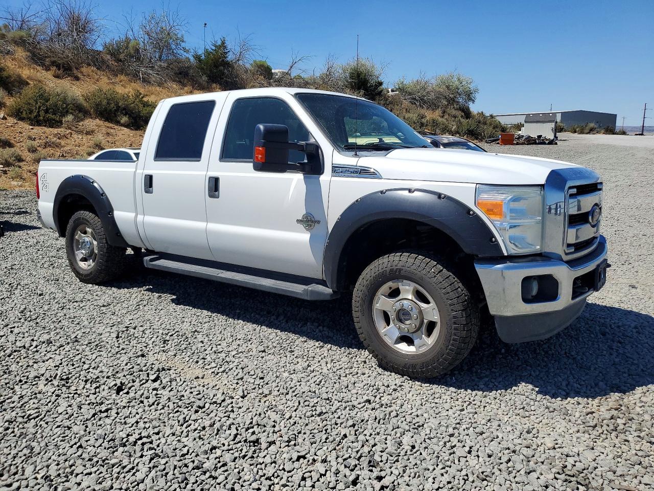 2012 Ford F250 Super Duty Белый vin: 1FT7W2BT8CEC23068
