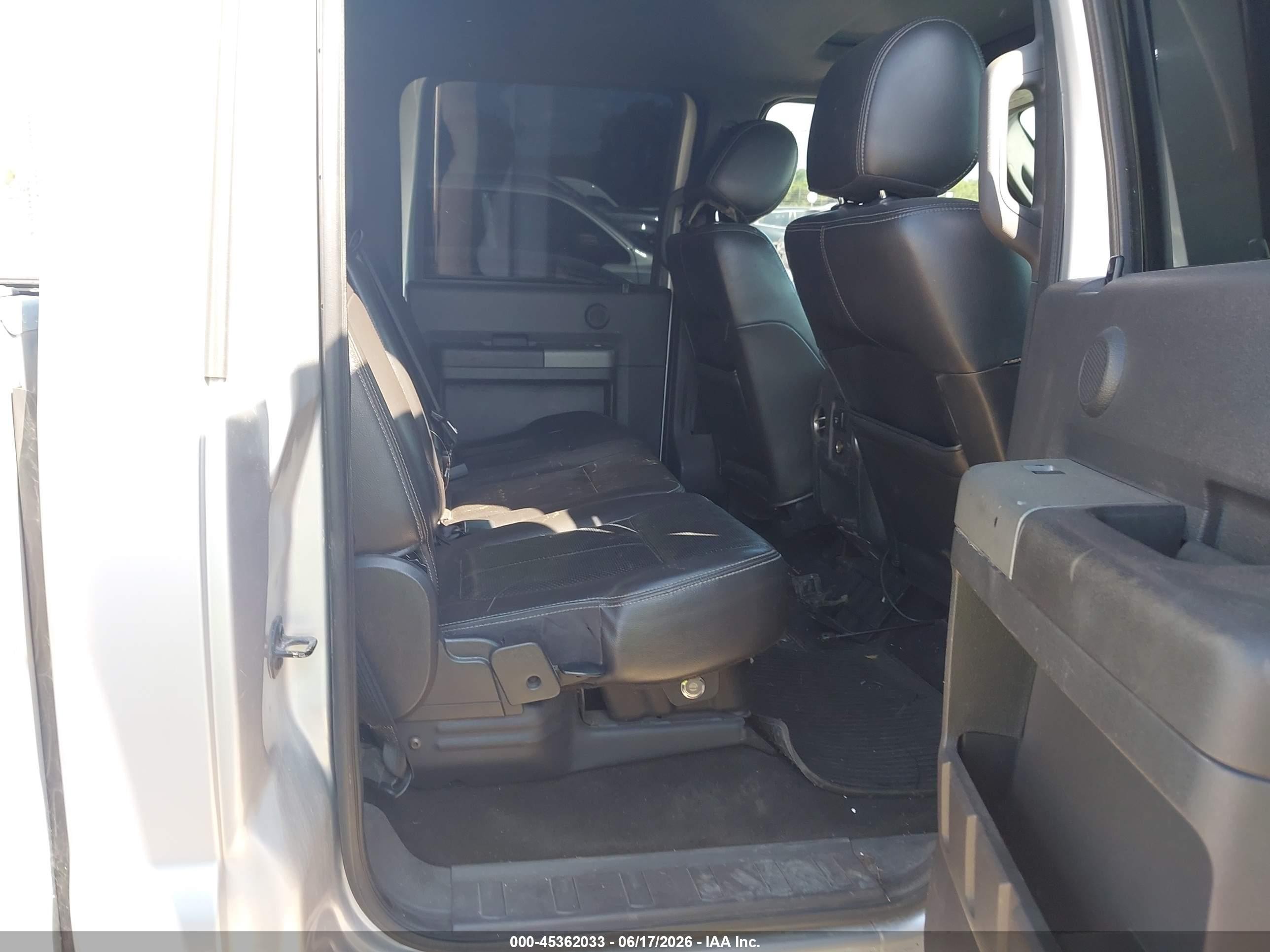2012 Ford F-250 Lariat Silver vin: 1FT7W2BT8CEC25189