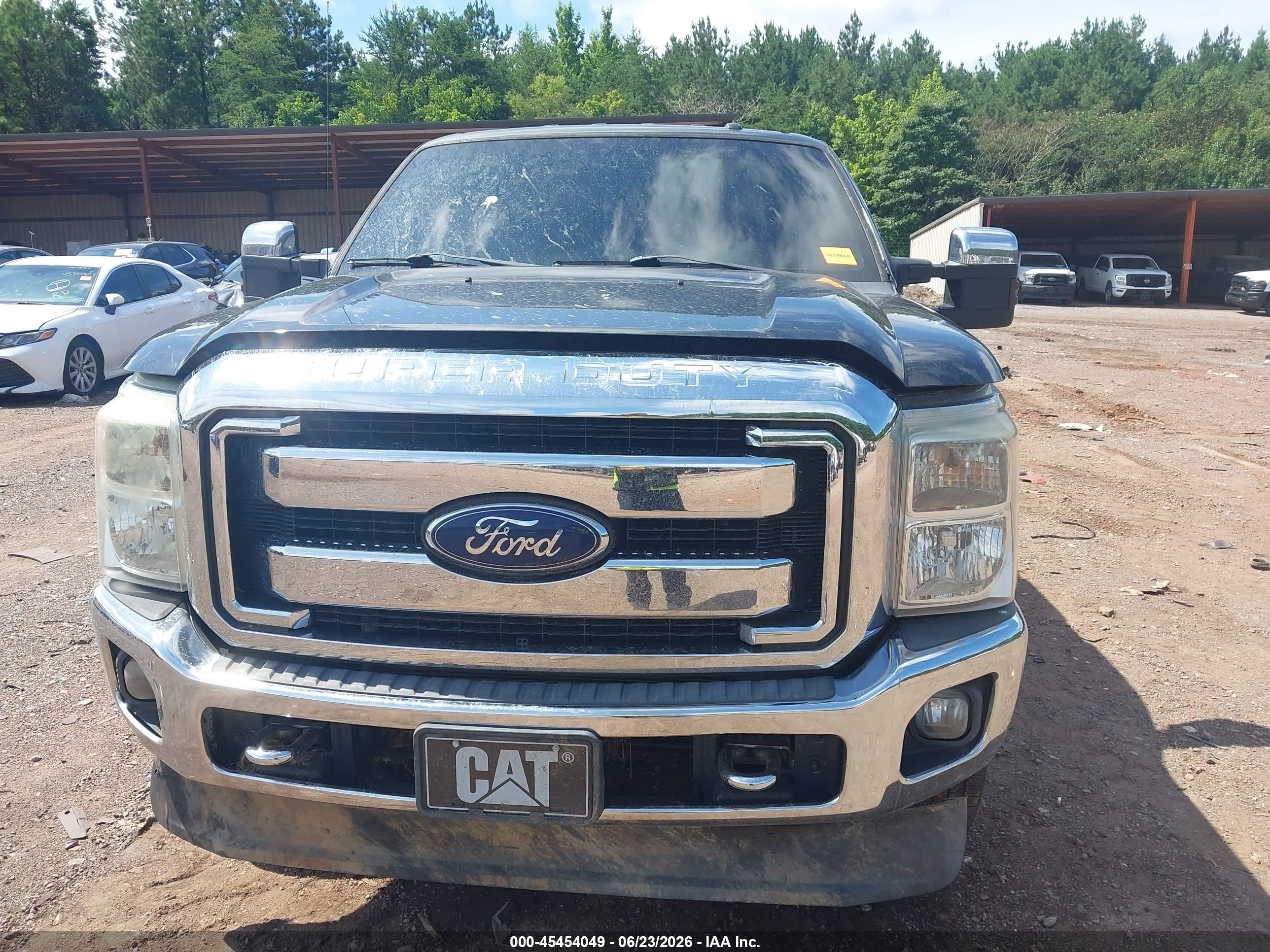 2013 Ford Super Duty F-250 Srw Lariat Black vin: 1FT7W2BT8DEB27524