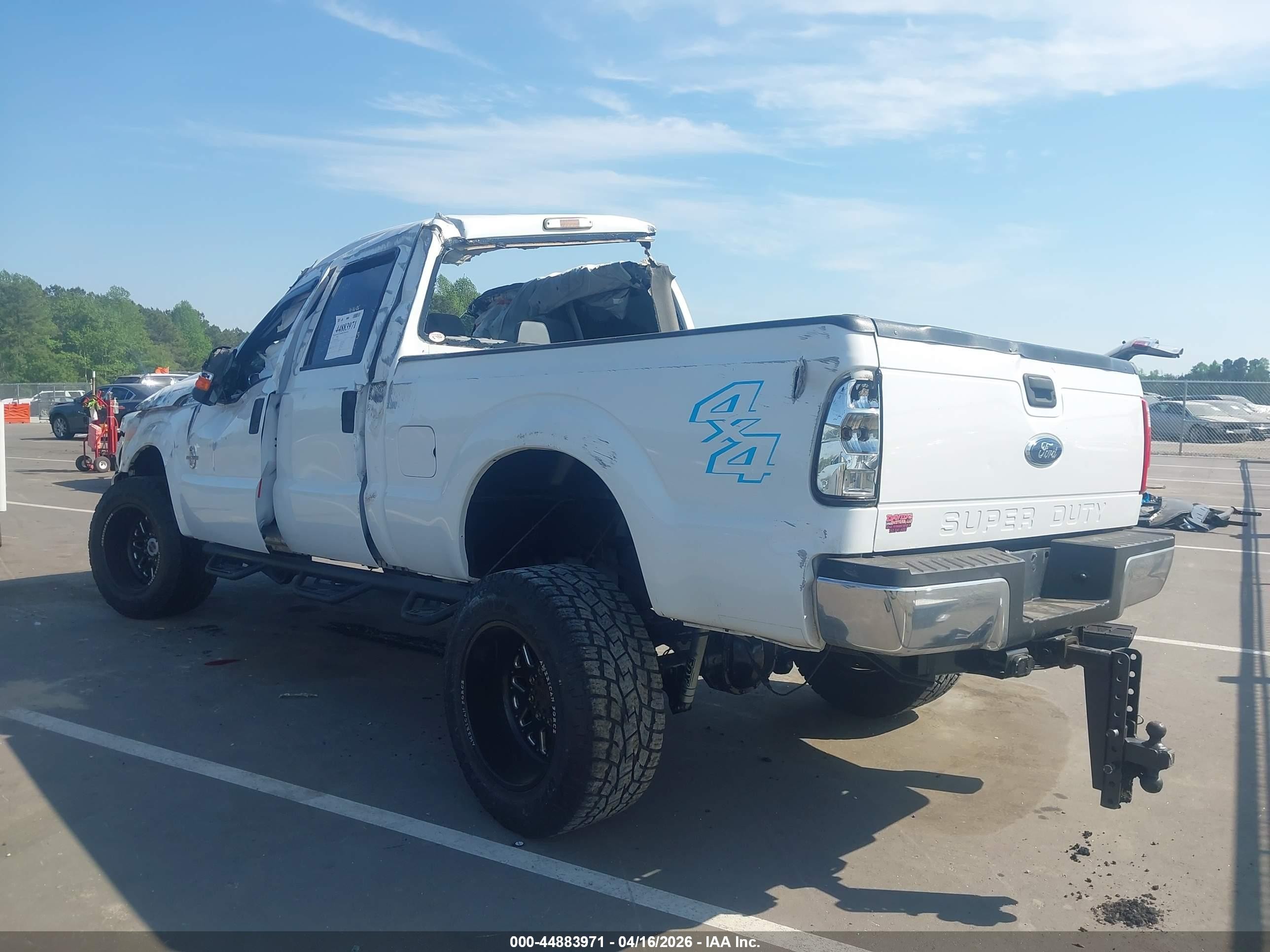 2014 Ford F-250 Xlt White vin: 1FT7W2BT8EEB52277