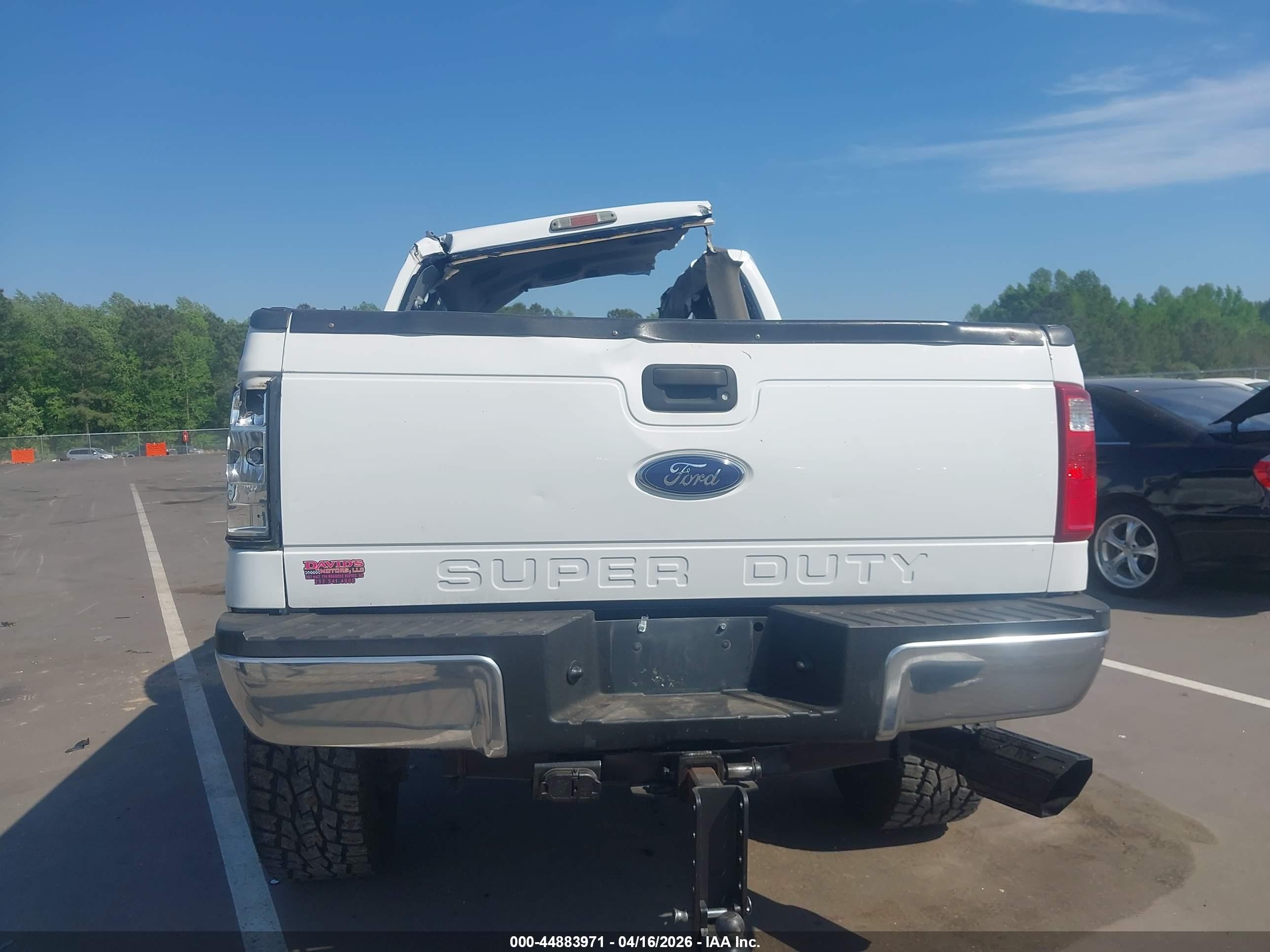 2014 Ford F-250 Xlt White vin: 1FT7W2BT8EEB52277