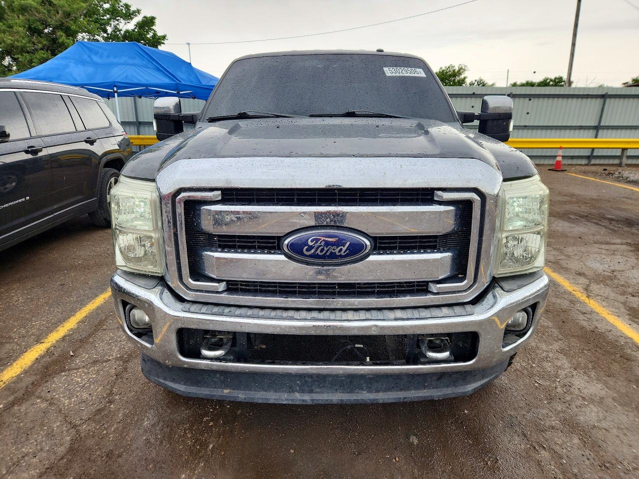 2014 Ford F250 Super Duty Black vin: 1FT7W2BT8EEB62338