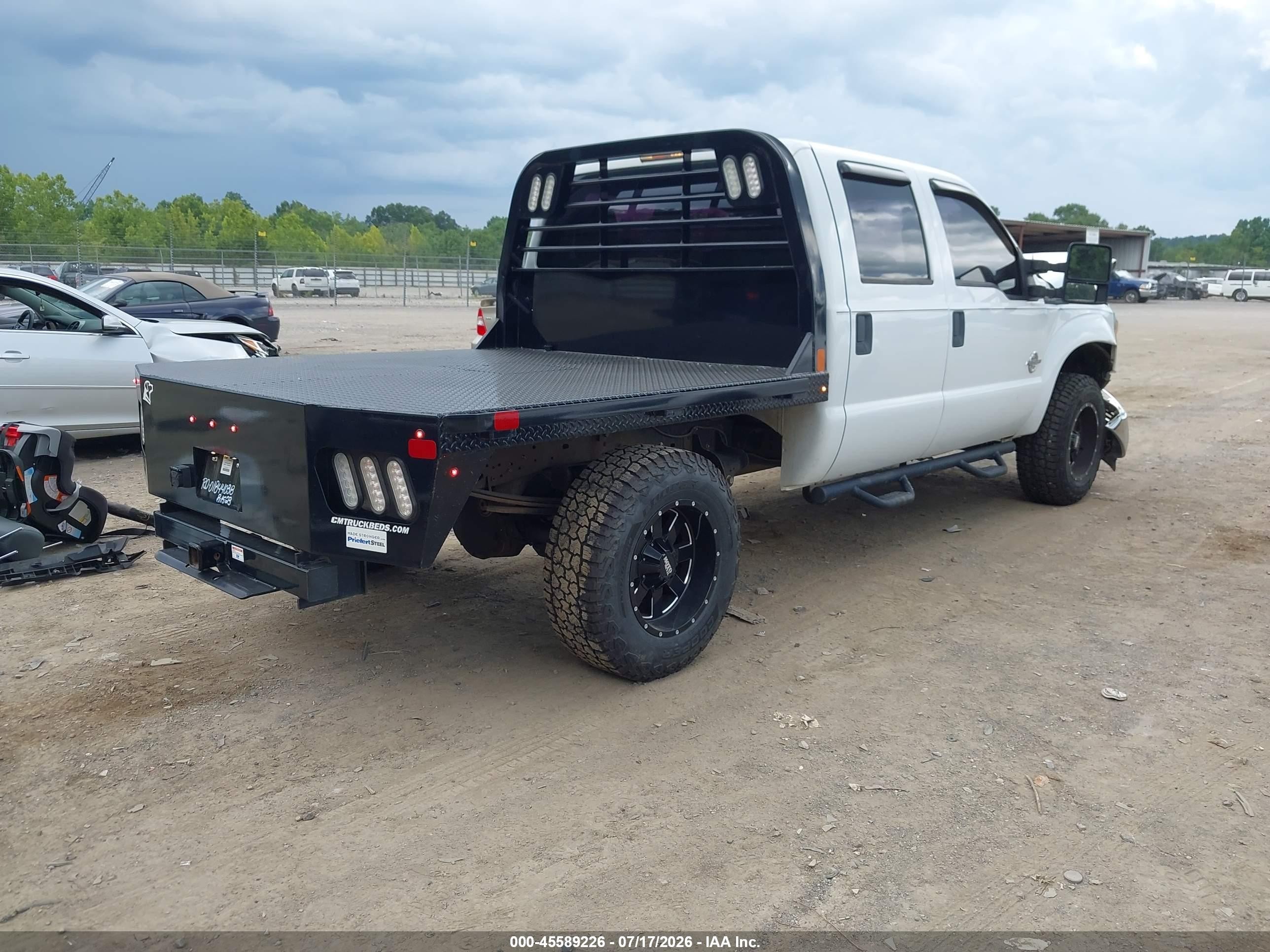 2015 Ford F-250 Xl White vin: 1FT7W2BT8FEA06995