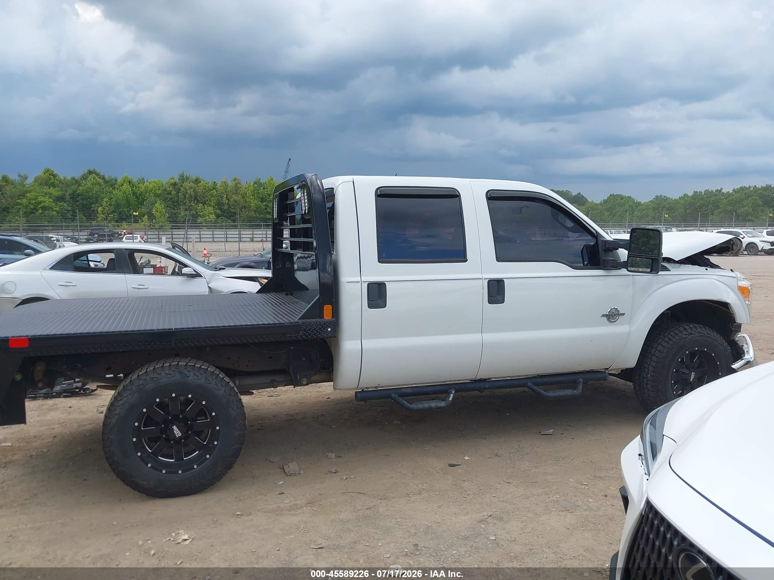 2015 Ford F-250 Xl White vin: 1FT7W2BT8FEA06995