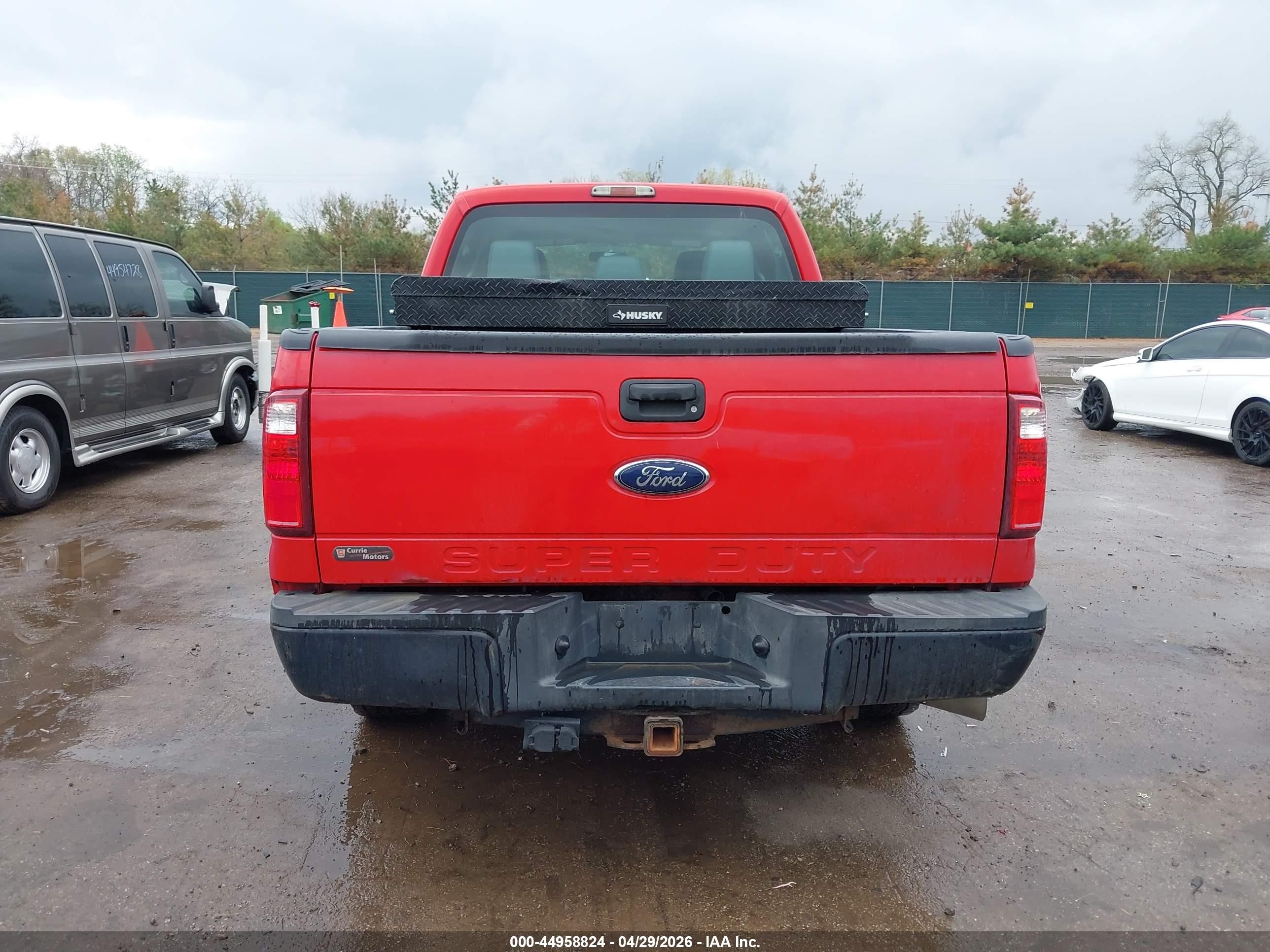 2015 Ford F-250 Xl Красный vin: 1FT7W2BT8FEA74200
