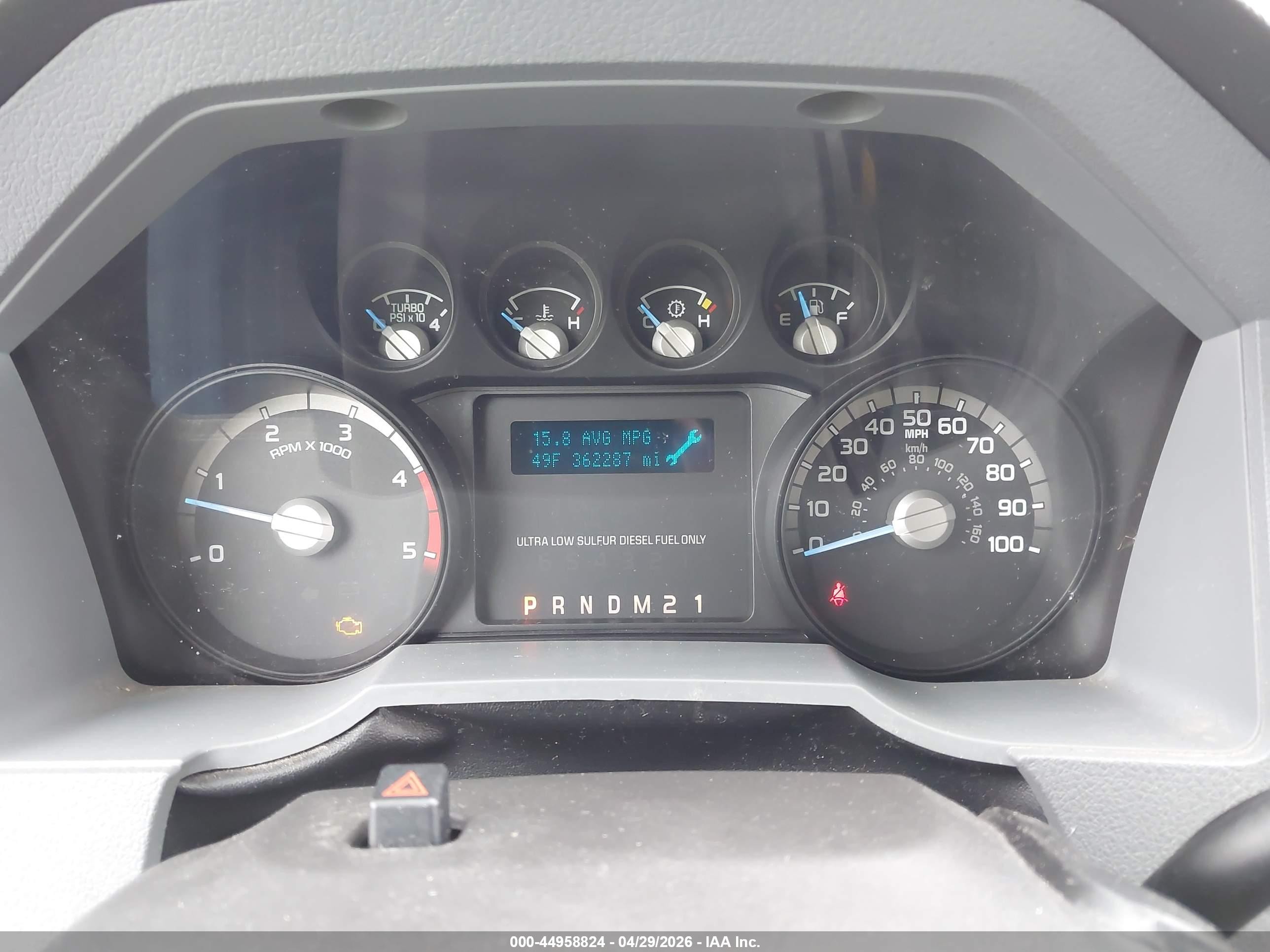 2015 Ford F-250 Xl Красный vin: 1FT7W2BT8FEA74200