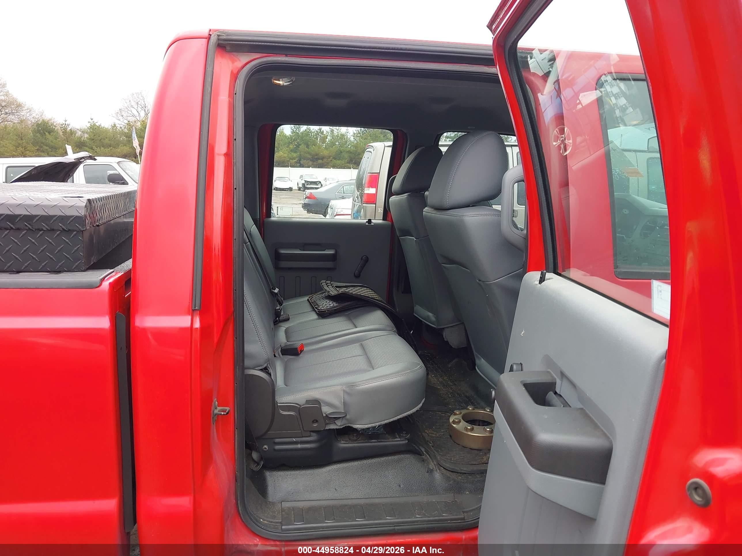 2015 Ford F-250 Xl Красный vin: 1FT7W2BT8FEA74200