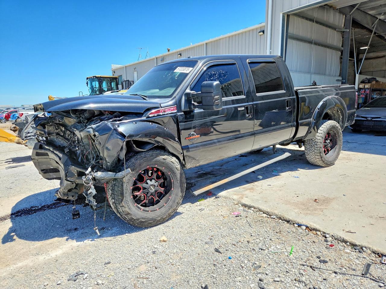 2015 Ford F250 Super Duty Black vin: 1FT7W2BT8FEC60805