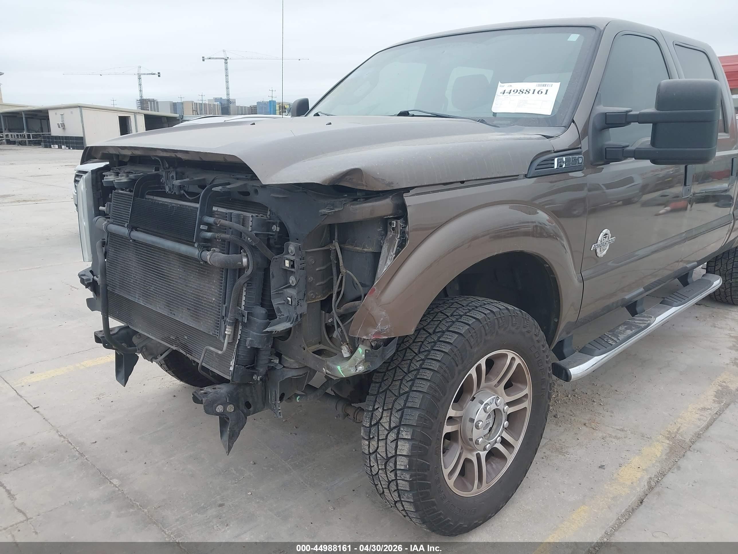 2015 Ford F-250 Xl Brown vin: 1FT7W2BT8FED52576