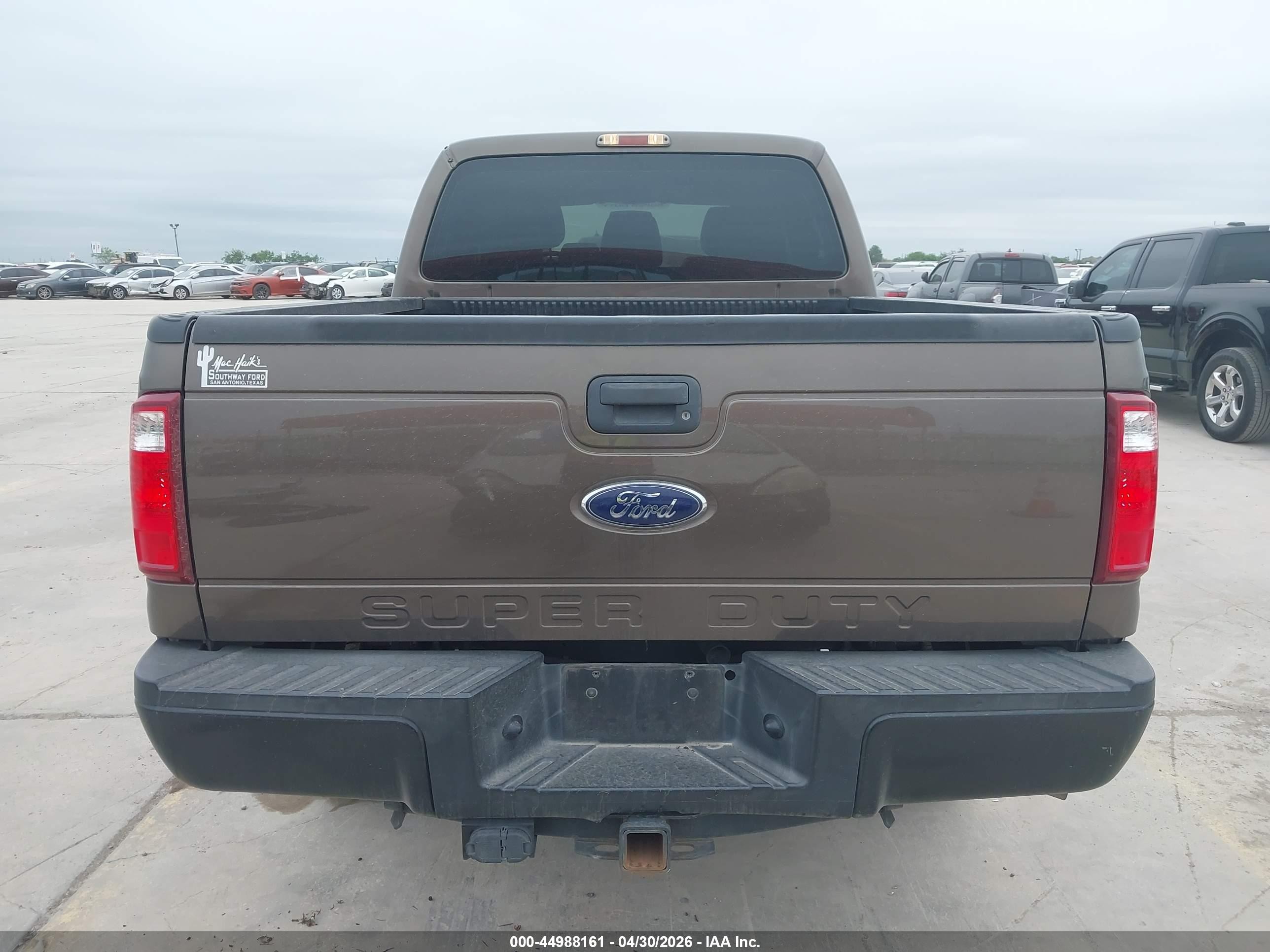 2015 Ford F-250 Xl Brown vin: 1FT7W2BT8FED52576