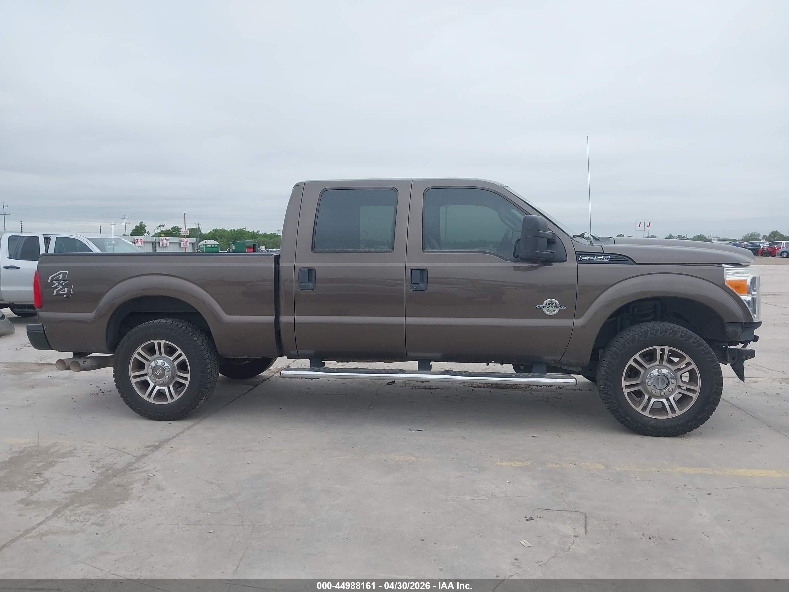 2015 Ford F-250 Xl Brown vin: 1FT7W2BT8FED52576