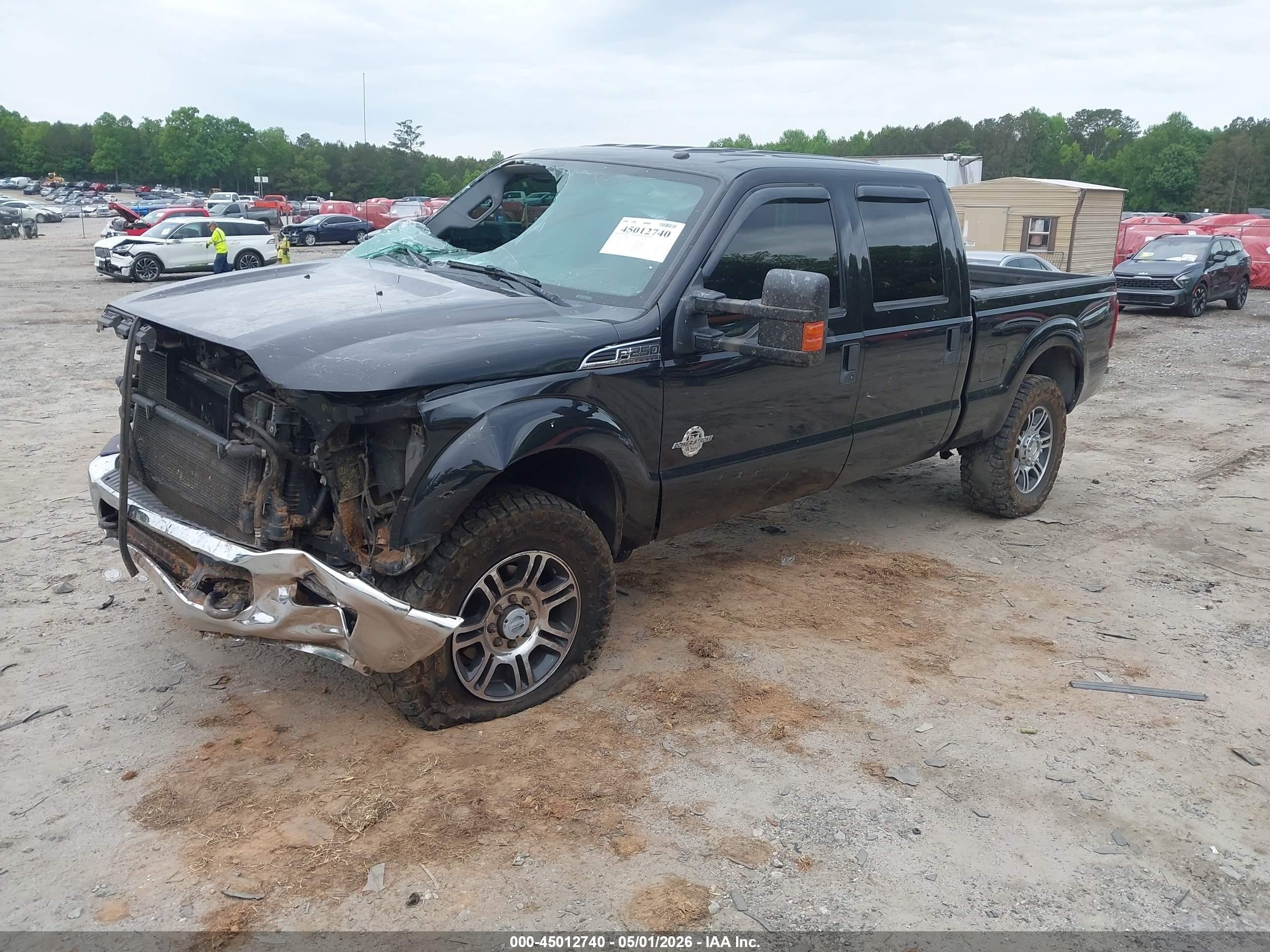 2015 Ford F-250 Xlt Black vin: 1FT7W2BT8FED68745