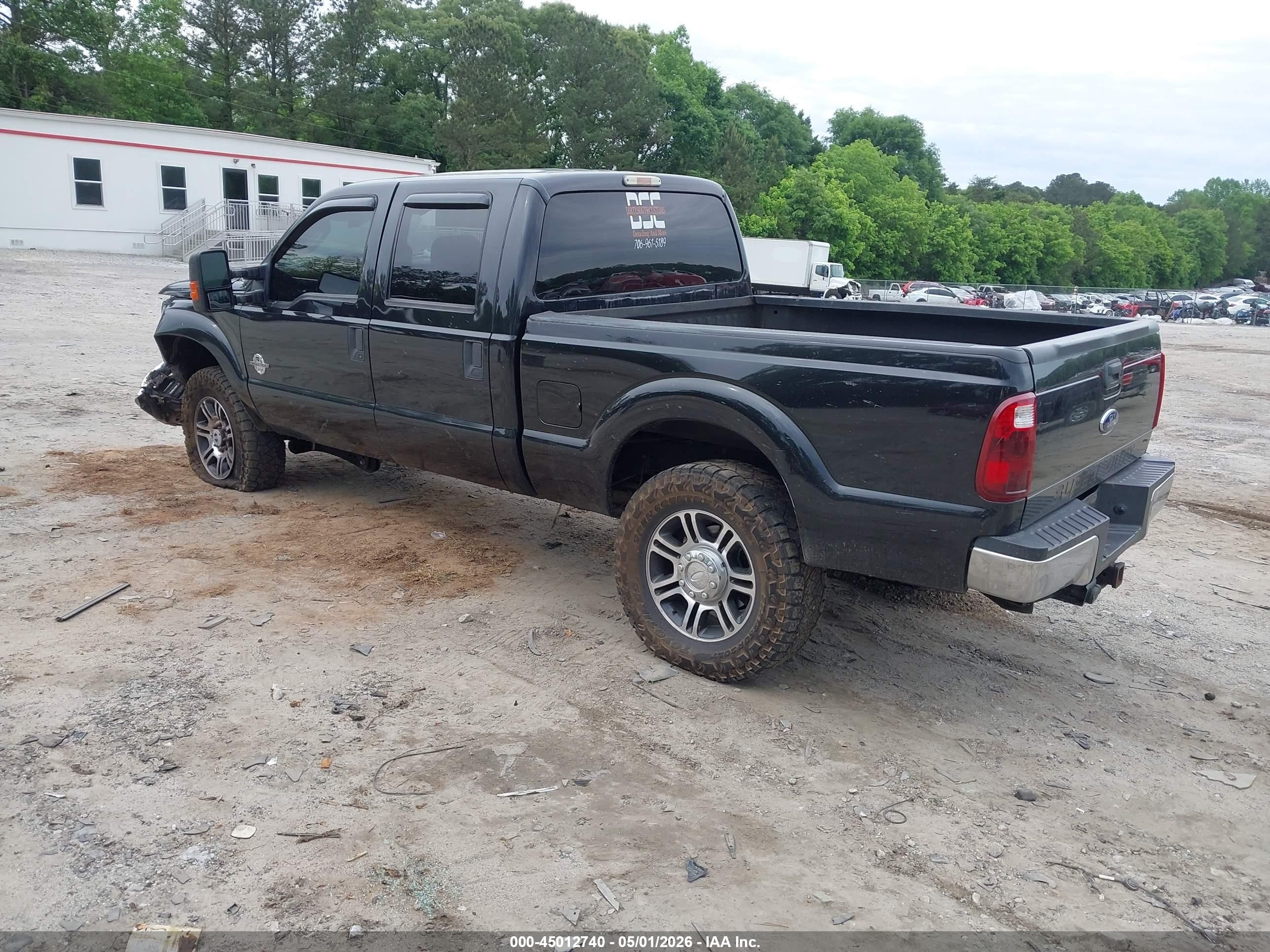 2015 Ford F-250 Xlt Black vin: 1FT7W2BT8FED68745