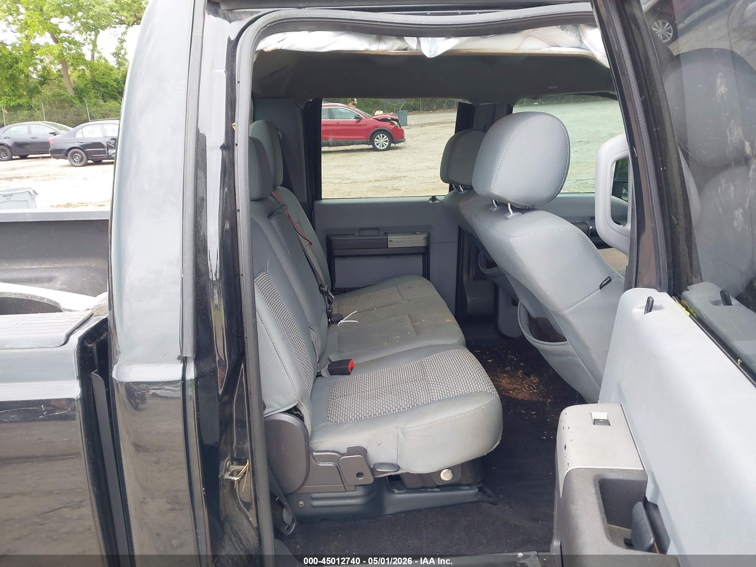 2015 Ford F-250 Xlt Black vin: 1FT7W2BT8FED68745