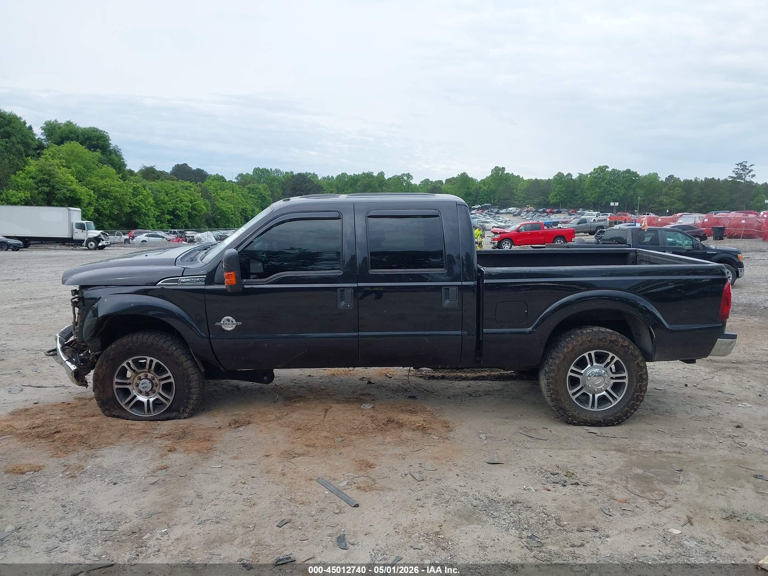 2015 Ford F-250 Xlt Black vin: 1FT7W2BT8FED68745