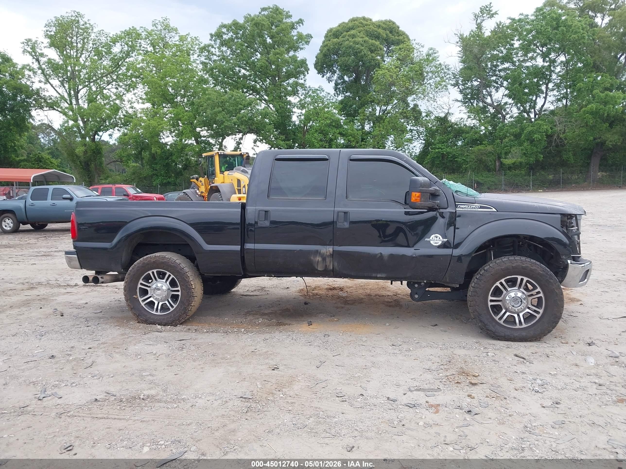 2015 Ford F-250 Xlt Black vin: 1FT7W2BT8FED68745