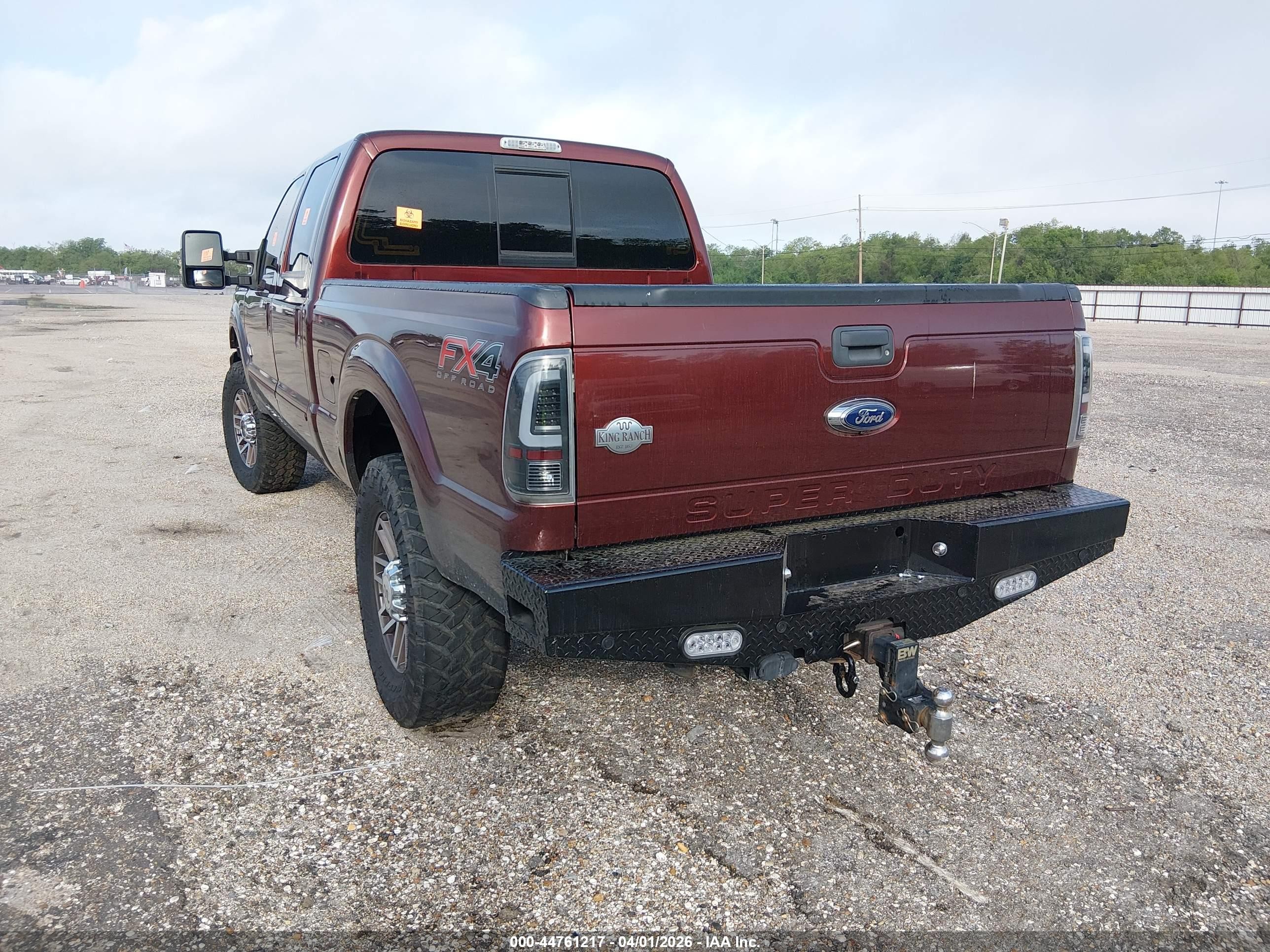 2016 Ford F-250 Lariat Brown vin: 1FT7W2BT8GEA69273
