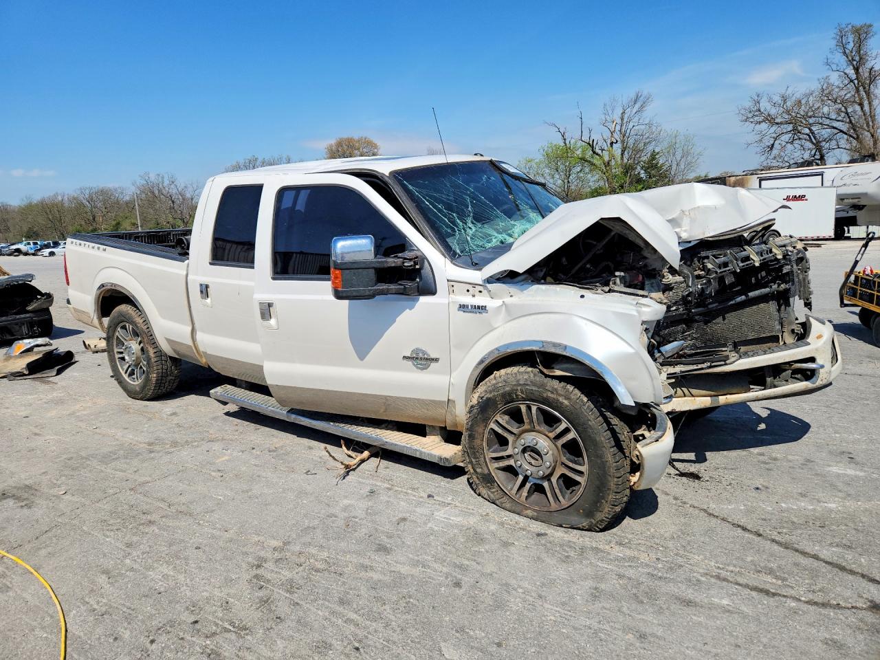 2016 Ford F250 Super Duty Белый vin: 1FT7W2BT8GEC42421