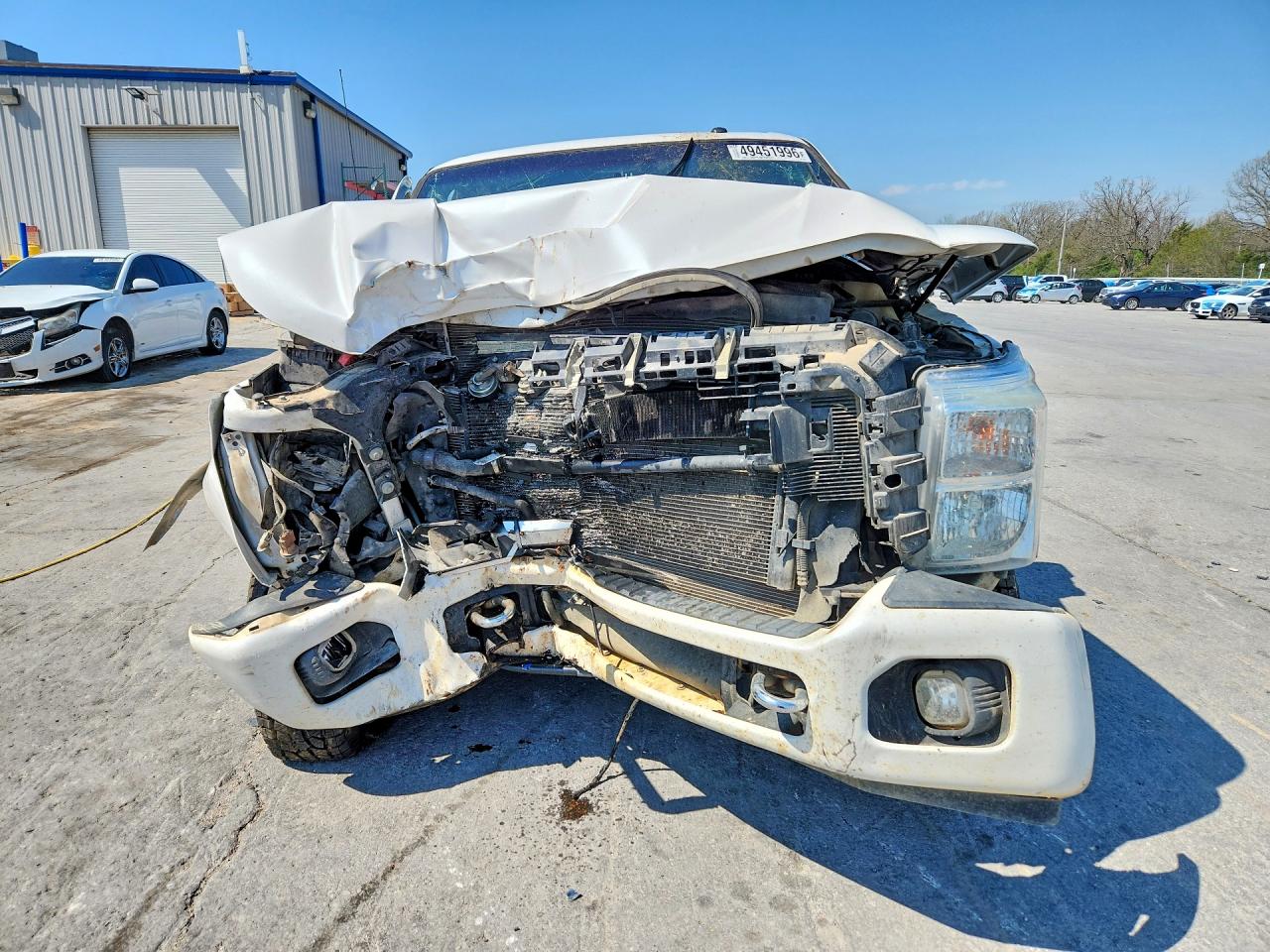 2016 Ford F250 Super Duty Белый vin: 1FT7W2BT8GEC42421