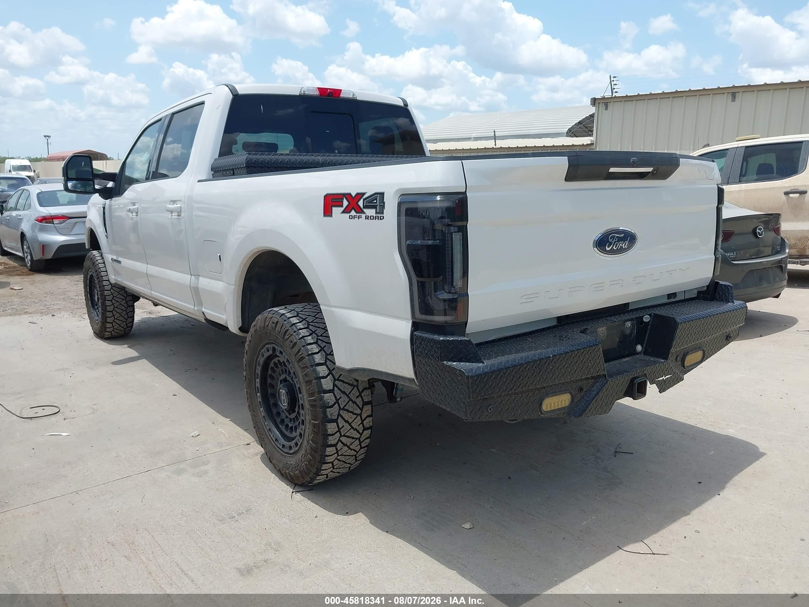 2017 Ford F-250 Lariat White vin: 1FT7W2BT8HEC77865