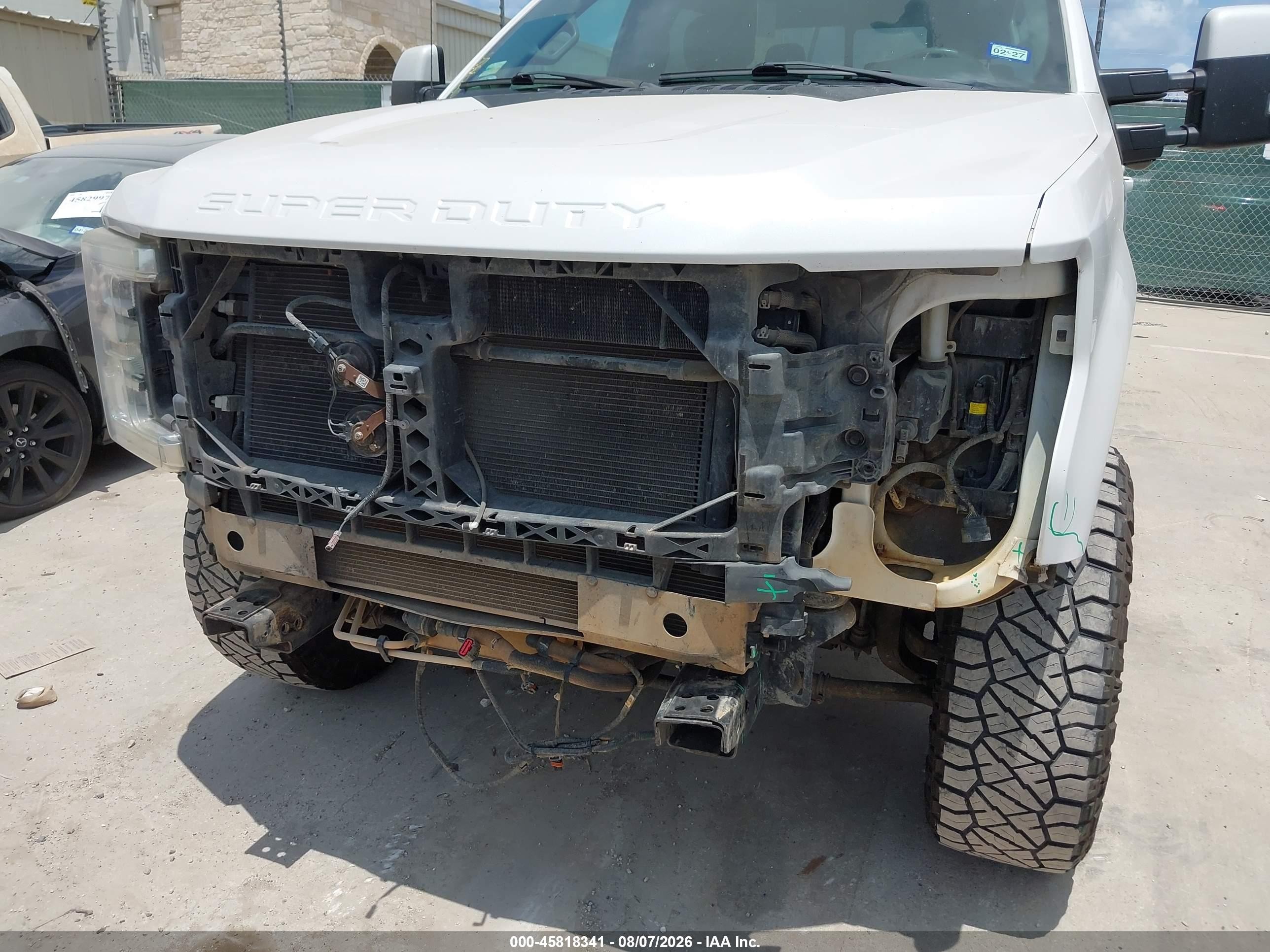 2017 Ford F-250 Lariat White vin: 1FT7W2BT8HEC77865