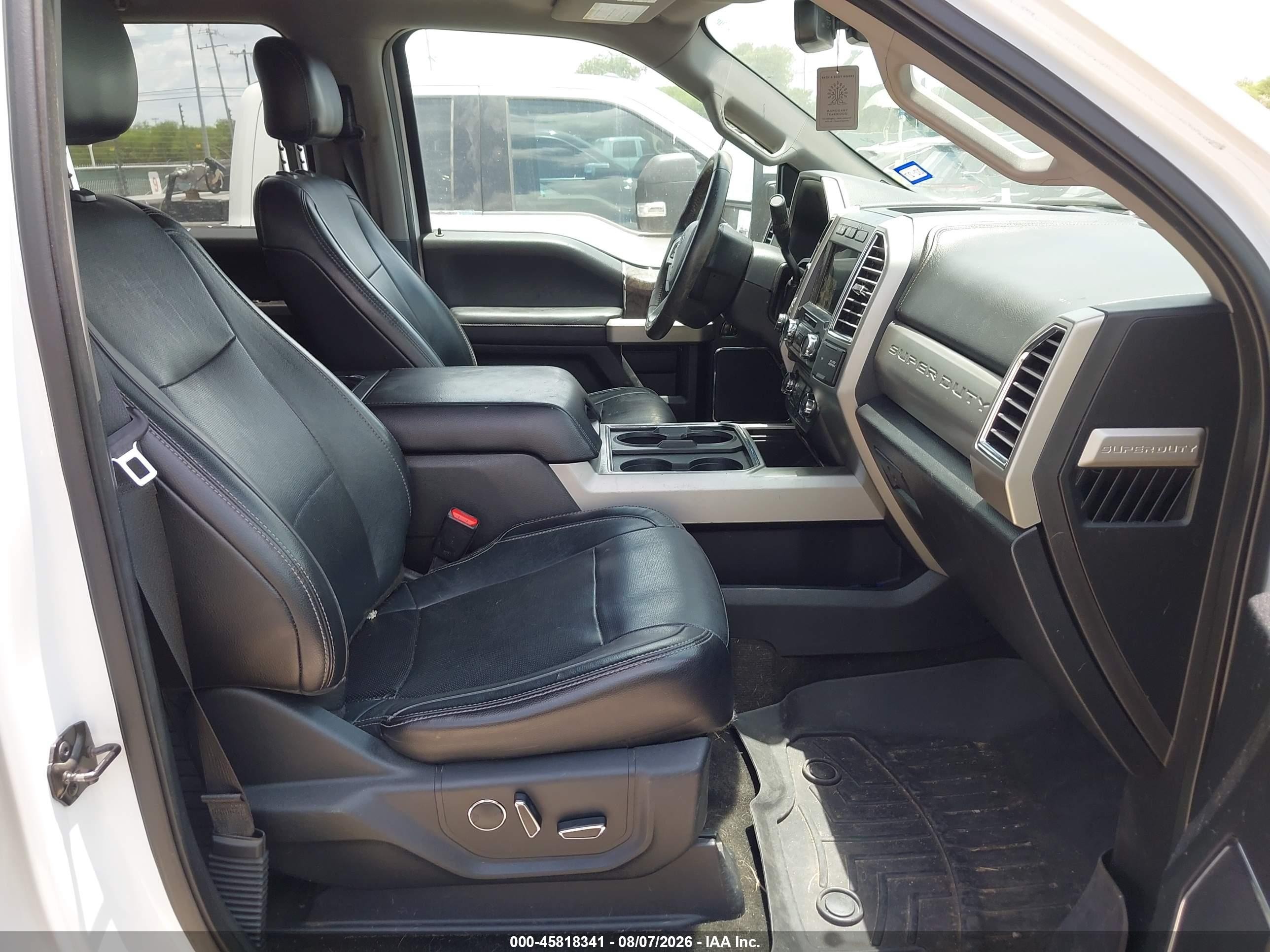 2017 Ford F-250 Lariat White vin: 1FT7W2BT8HEC77865