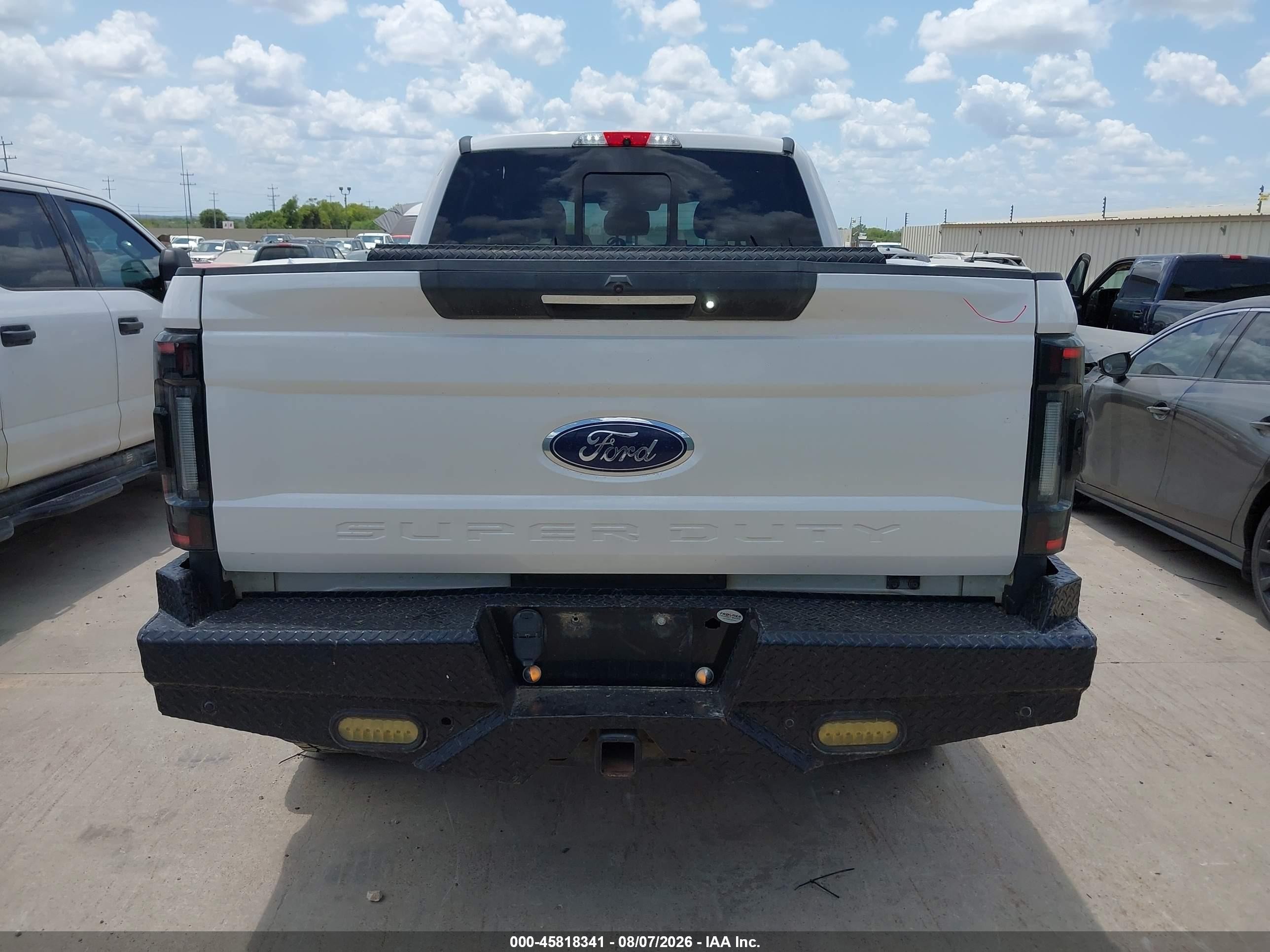 2017 Ford F-250 Lariat White vin: 1FT7W2BT8HEC77865