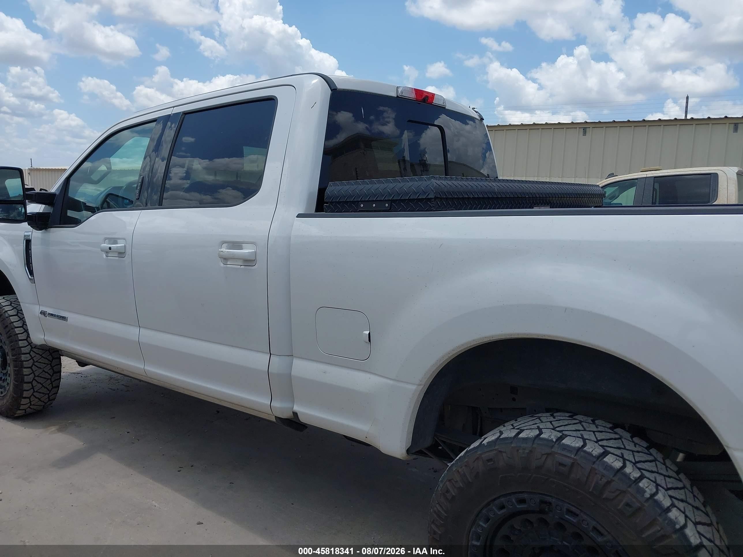 2017 Ford F-250 Lariat White vin: 1FT7W2BT8HEC77865