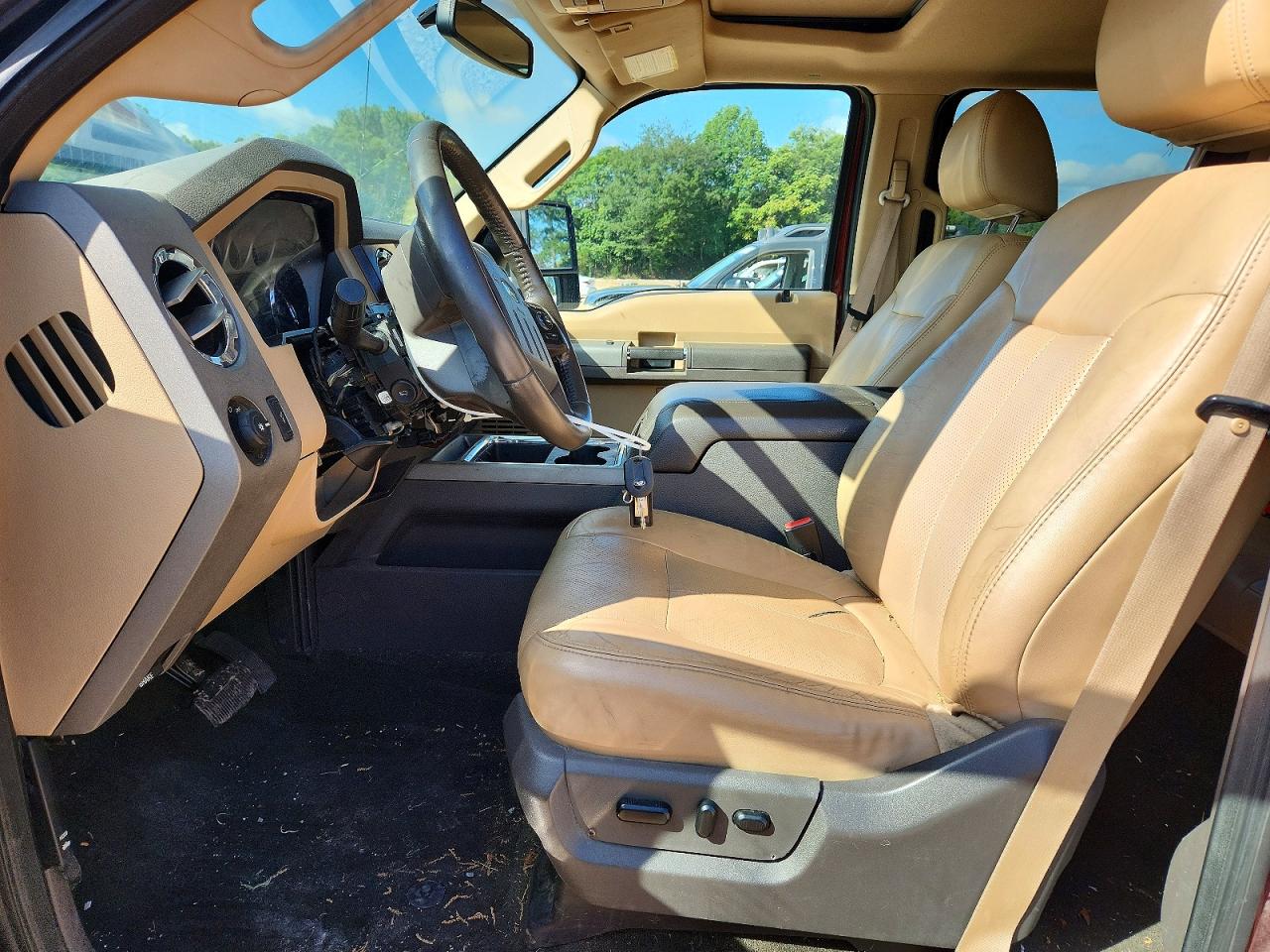 2011 Ford F250 Super Duty Бордовый vin: 1FT7W2BT9BEA22715