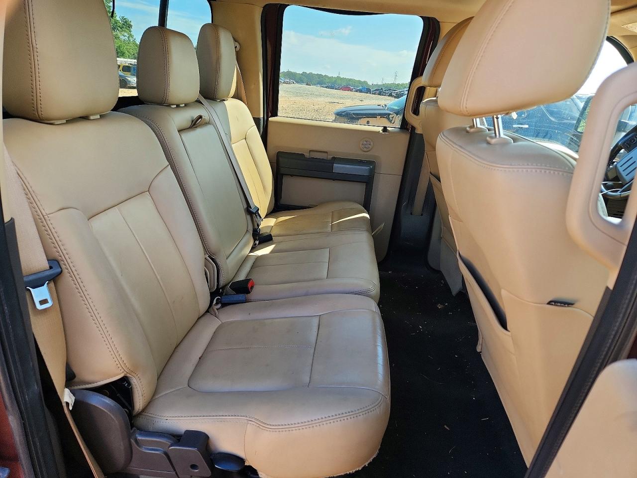 2011 Ford F250 Super Duty Бордовый vin: 1FT7W2BT9BEA22715