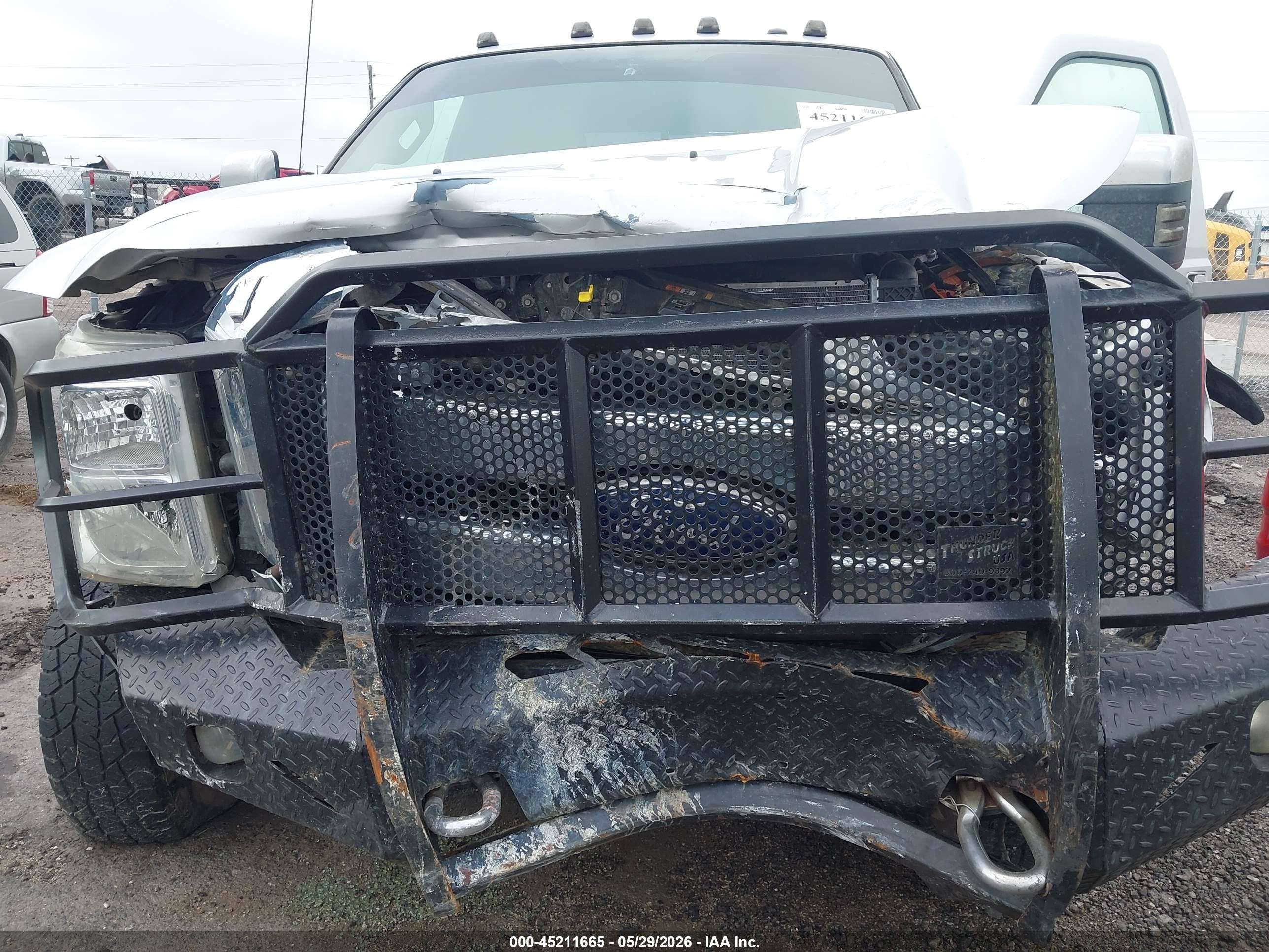 2011 Ford F-250 Lariat Silver vin: 1FT7W2BT9BEA46657