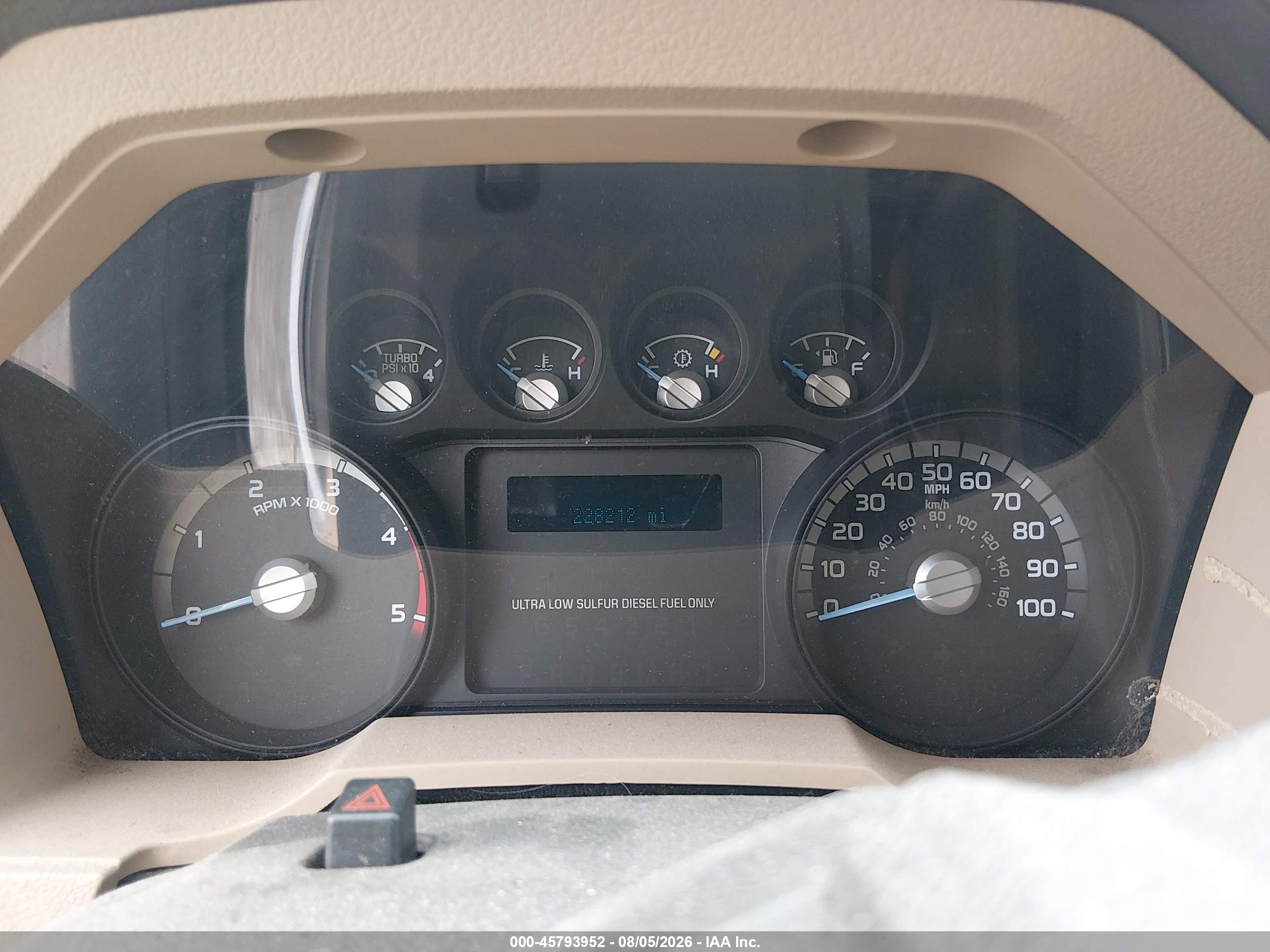 2011 Ford F-250 Xlt Brown vin: 1FT7W2BT9BEB21597
