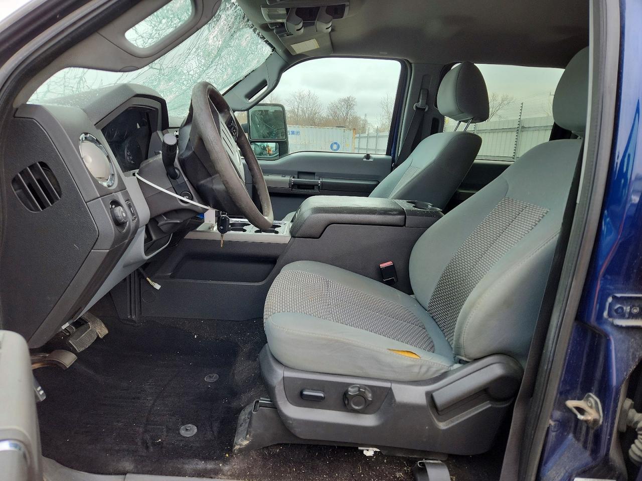 2011 Ford F250 Super Duty Blue vin: 1FT7W2BT9BEB64952