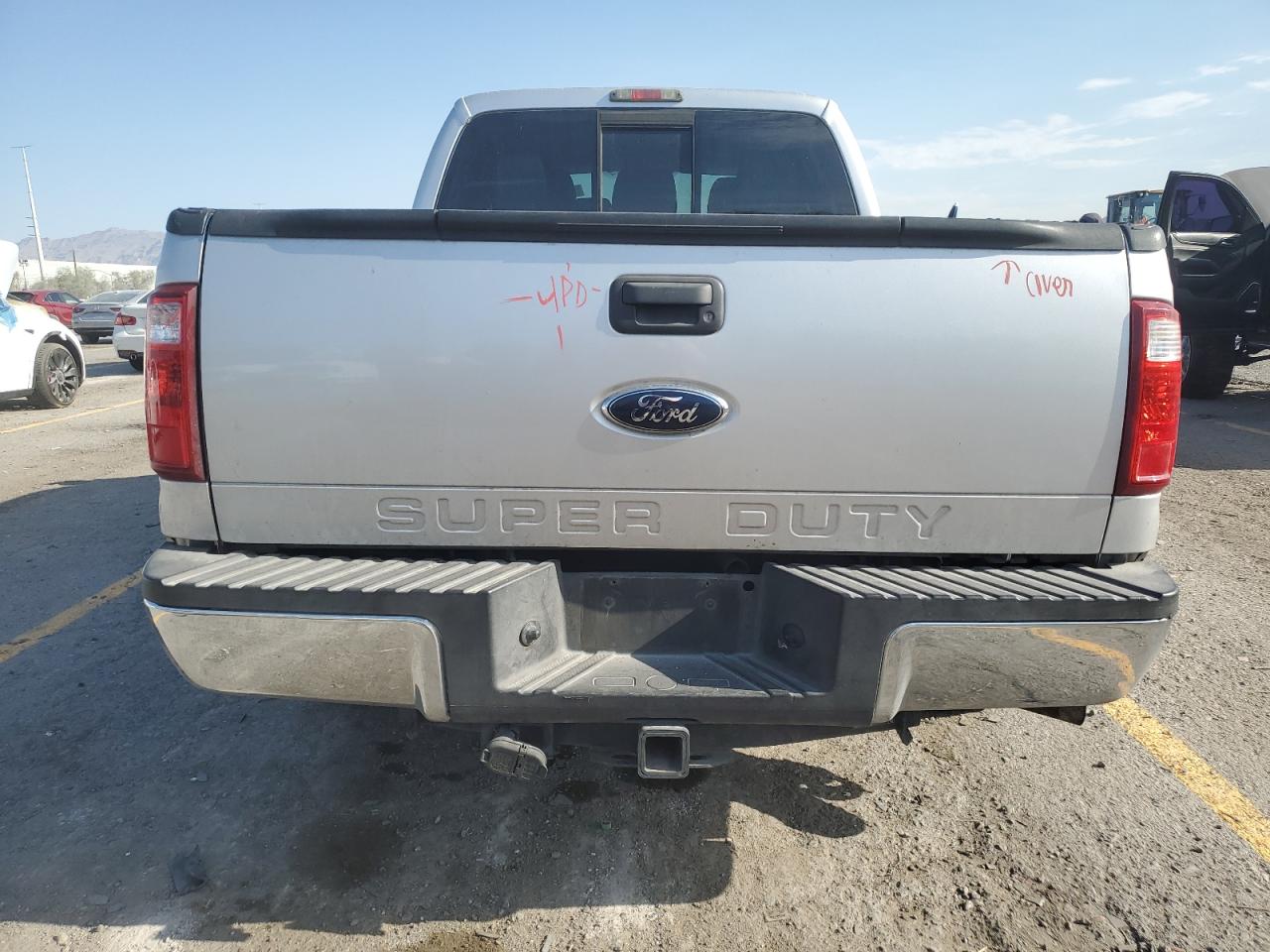2011 Ford F250 Super Duty Silver vin: 1FT7W2BT9BEC01661