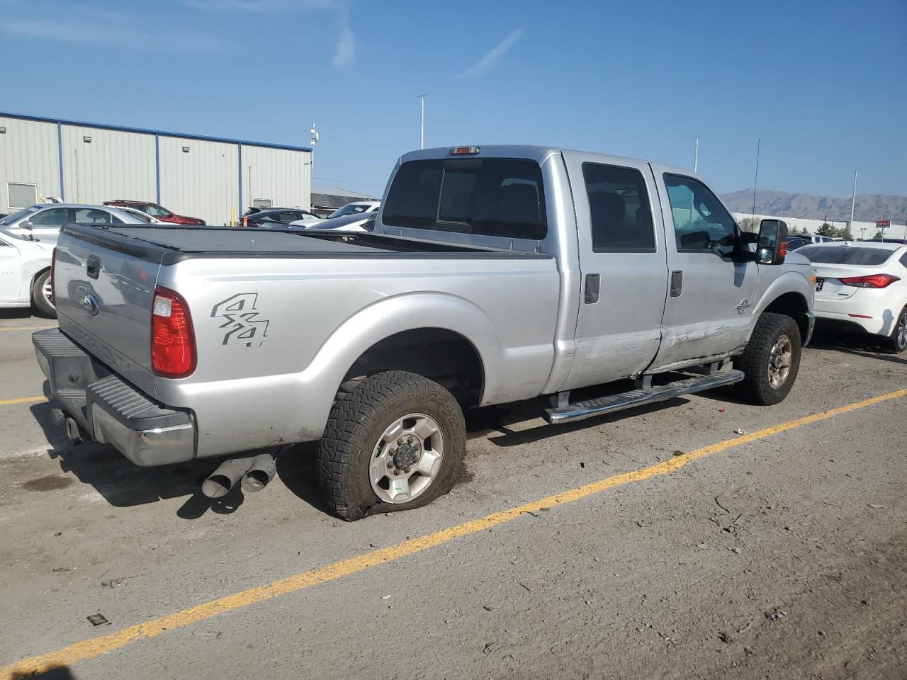 2011 Ford F250 Super Duty Silver vin: 1FT7W2BT9BEC01661