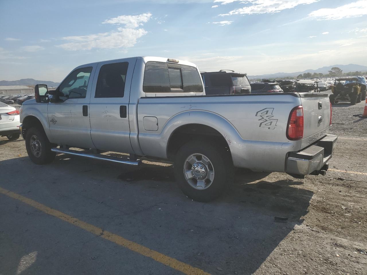 2011 Ford F250 Super Duty Silver vin: 1FT7W2BT9BEC01661
