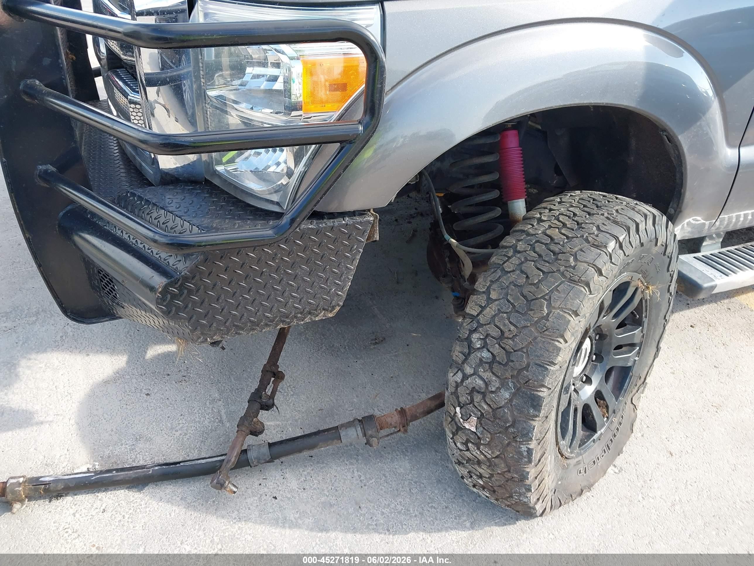 2012 Ford F-250 Xlt Gray vin: 1FT7W2BT9CEA11442