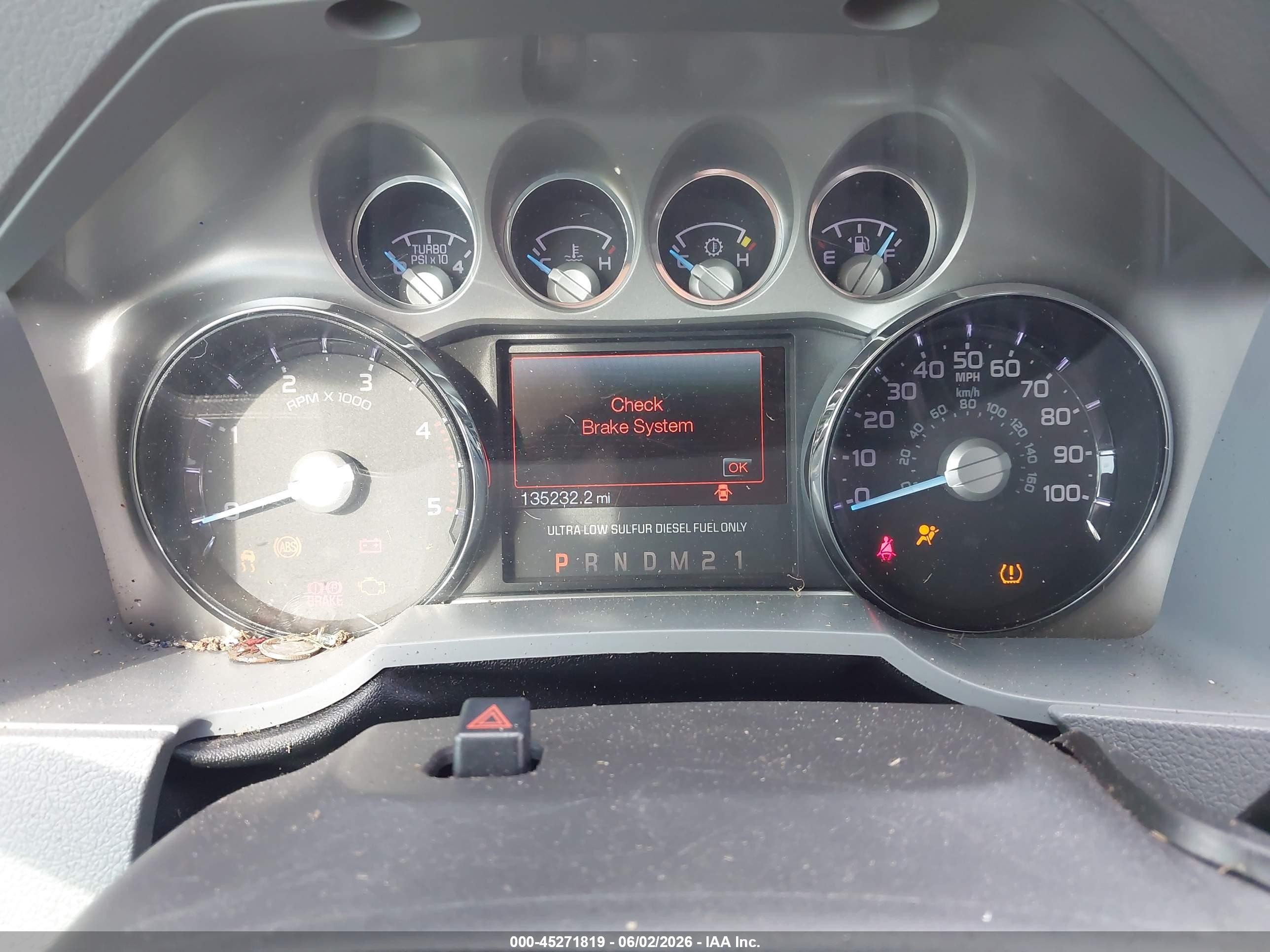 2012 Ford F-250 Xlt Gray vin: 1FT7W2BT9CEA11442