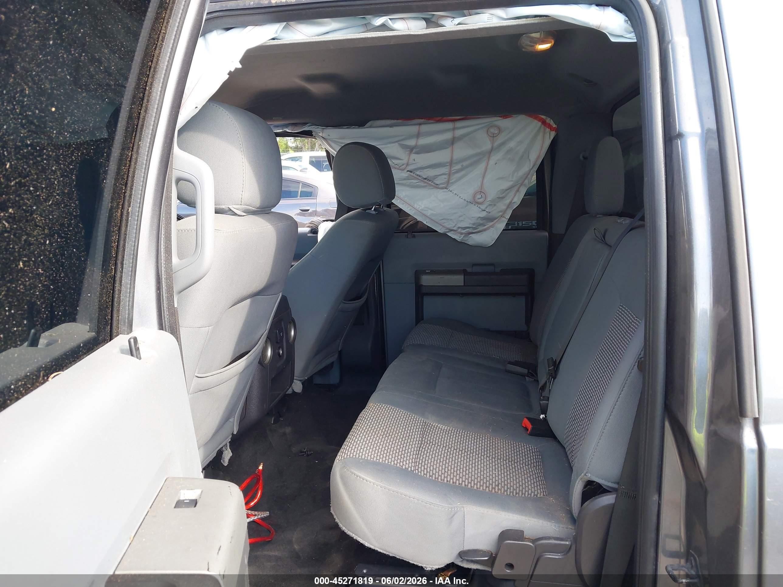 2012 Ford F-250 Xlt Gray vin: 1FT7W2BT9CEA11442
