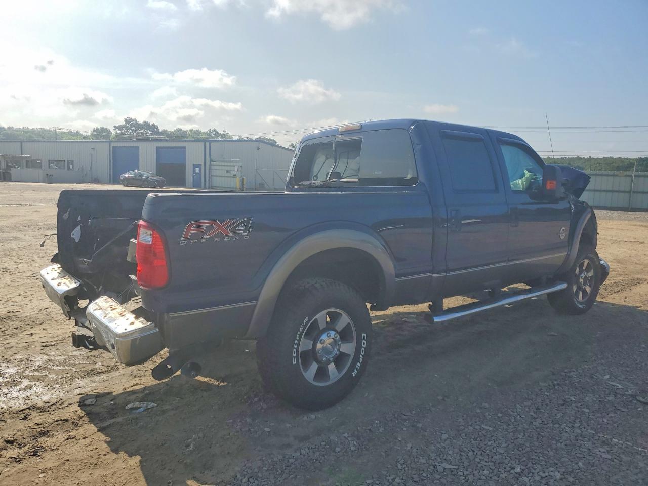 2012 Ford F250 Super Duty Blue vin: 1FT7W2BT9CEA39208