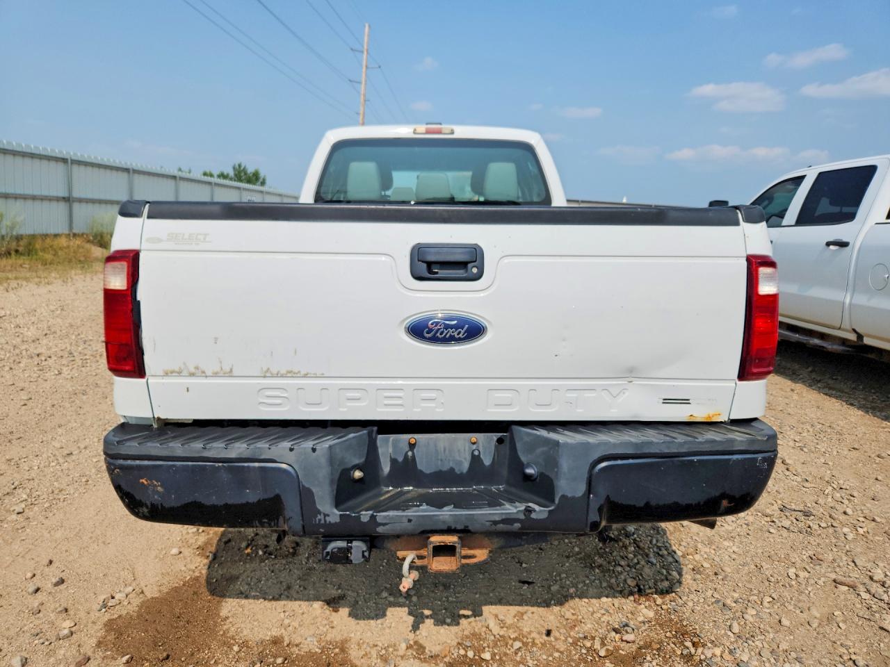 2012 Ford F250 Super Duty White vin: 1FT7W2BT9CEA51049