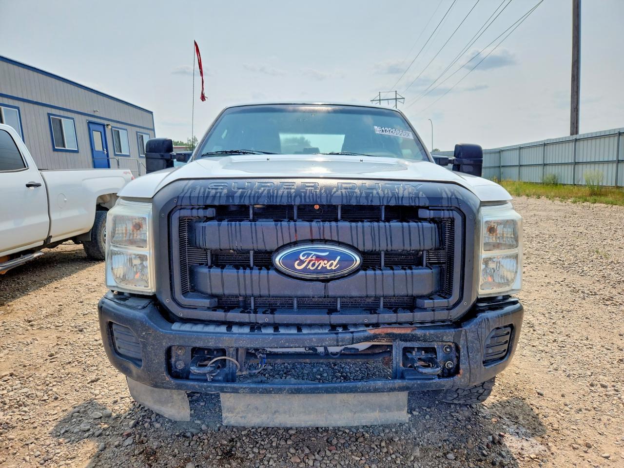 2012 Ford F250 Super Duty White vin: 1FT7W2BT9CEA51049