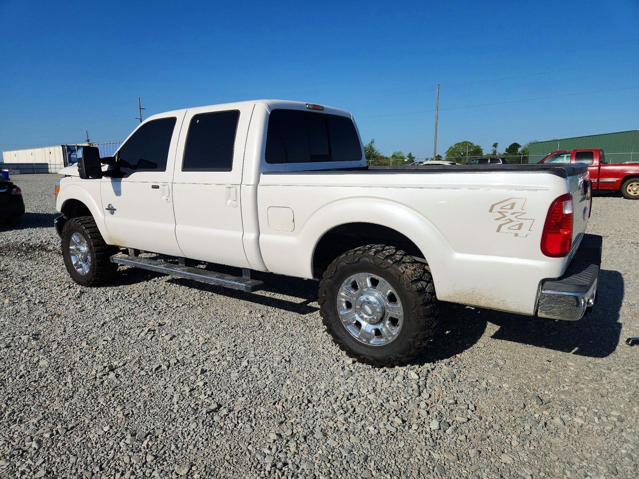 2012 Ford F250 Super Duty Белый vin: 1FT7W2BT9CEA95164