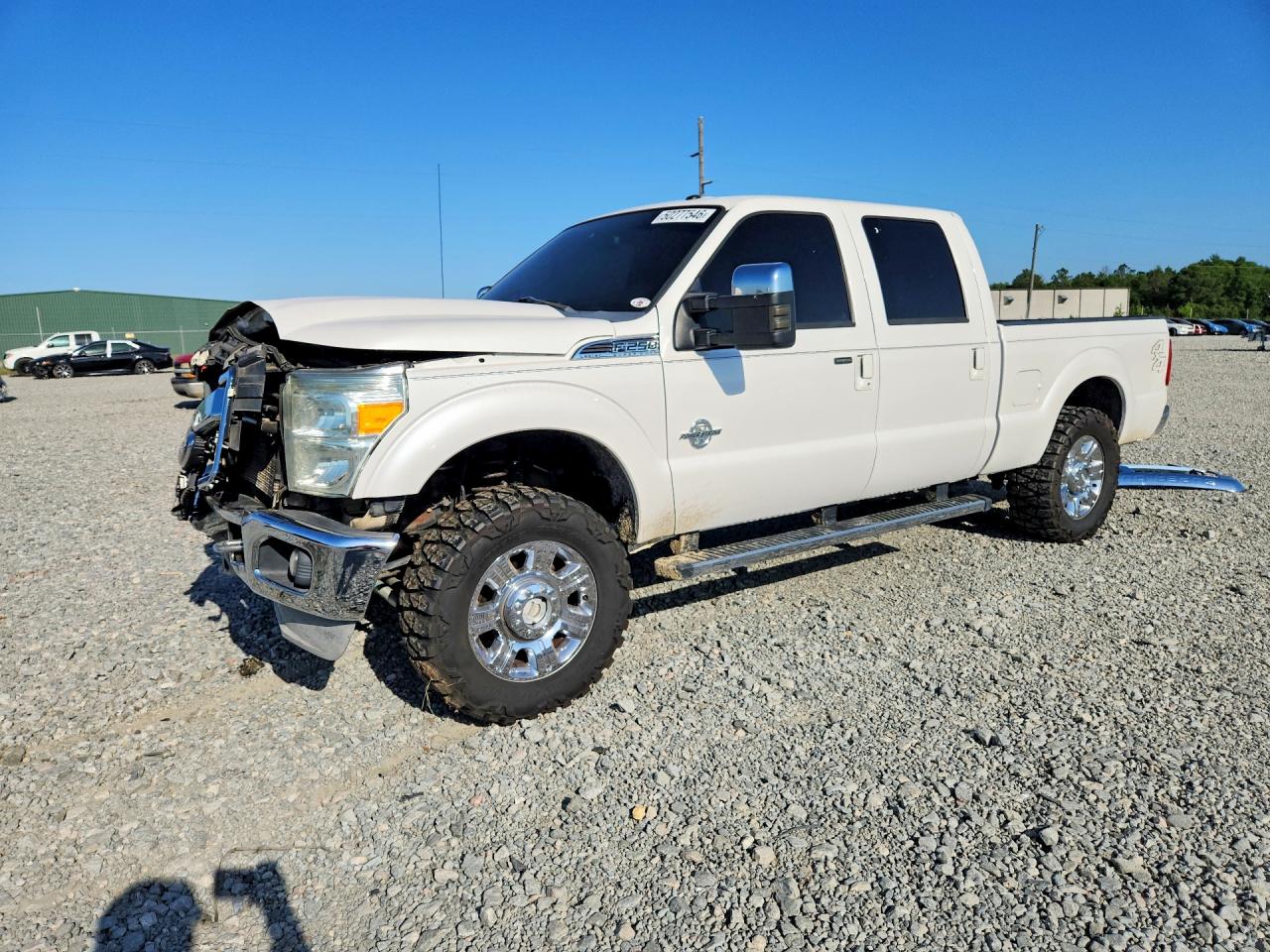 2012 Ford F250 Super Duty Белый vin: 1FT7W2BT9CEA95164
