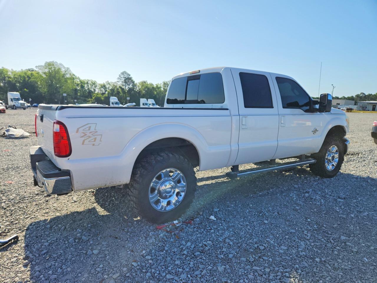 2012 Ford F250 Super Duty Белый vin: 1FT7W2BT9CEA95164