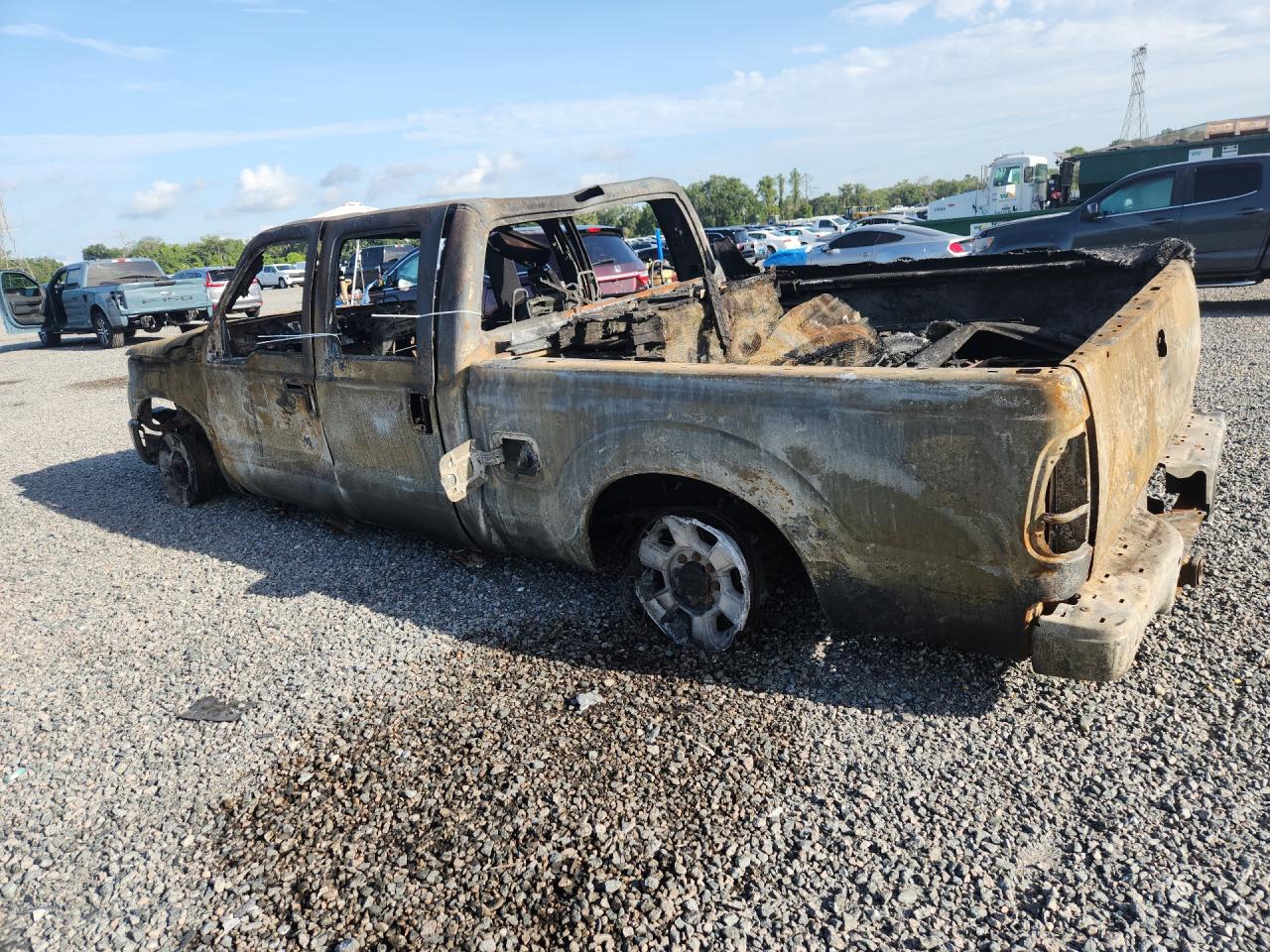 2012 Ford F250 Burn vin: 1FT7W2BT9CEC21488